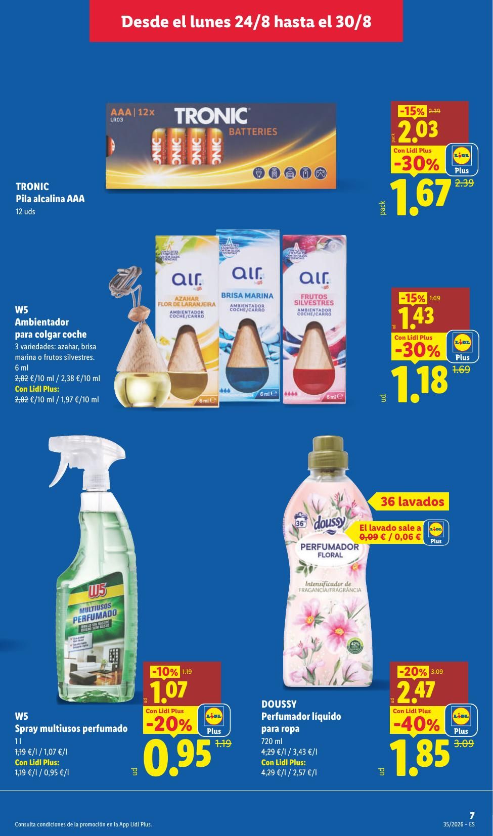 Folleto Lidl Alimentación · 24 de agosto de 2026 – 30 de agosto de 2026 — Página 11
