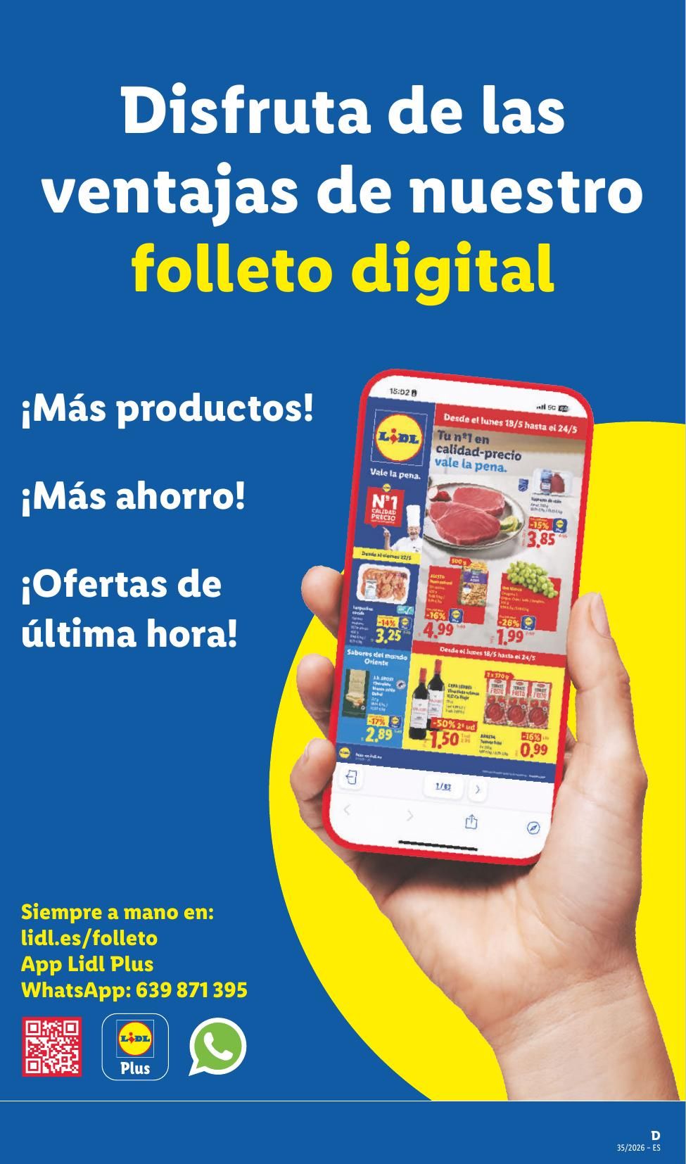 Folleto Lidl Alimentación · 24 de agosto de 2026 – 30 de agosto de 2026 — Página 21