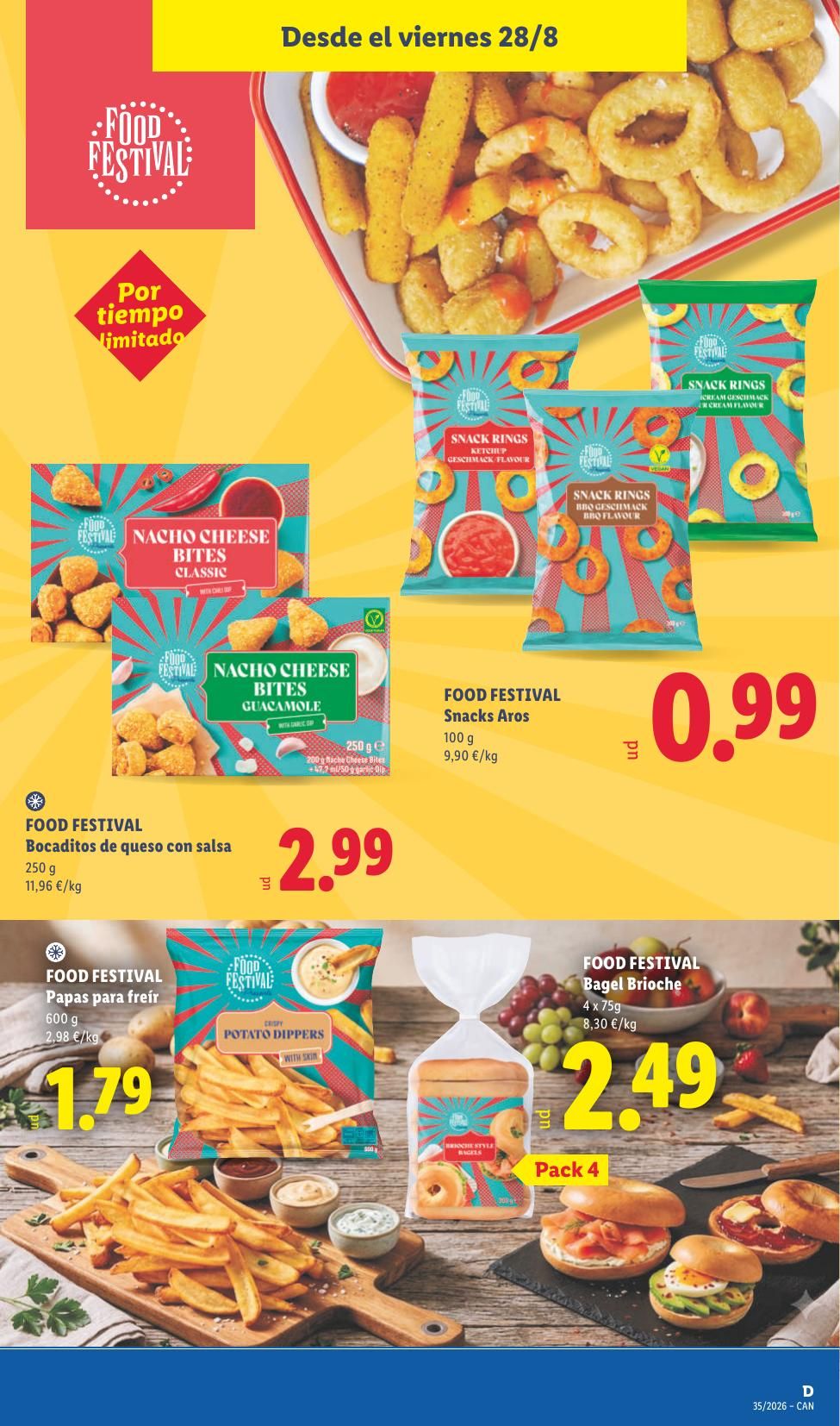 Folleto Lidl Alimentación · 17 de agosto de 2026 – 30 de agosto de 2026 — Página 37