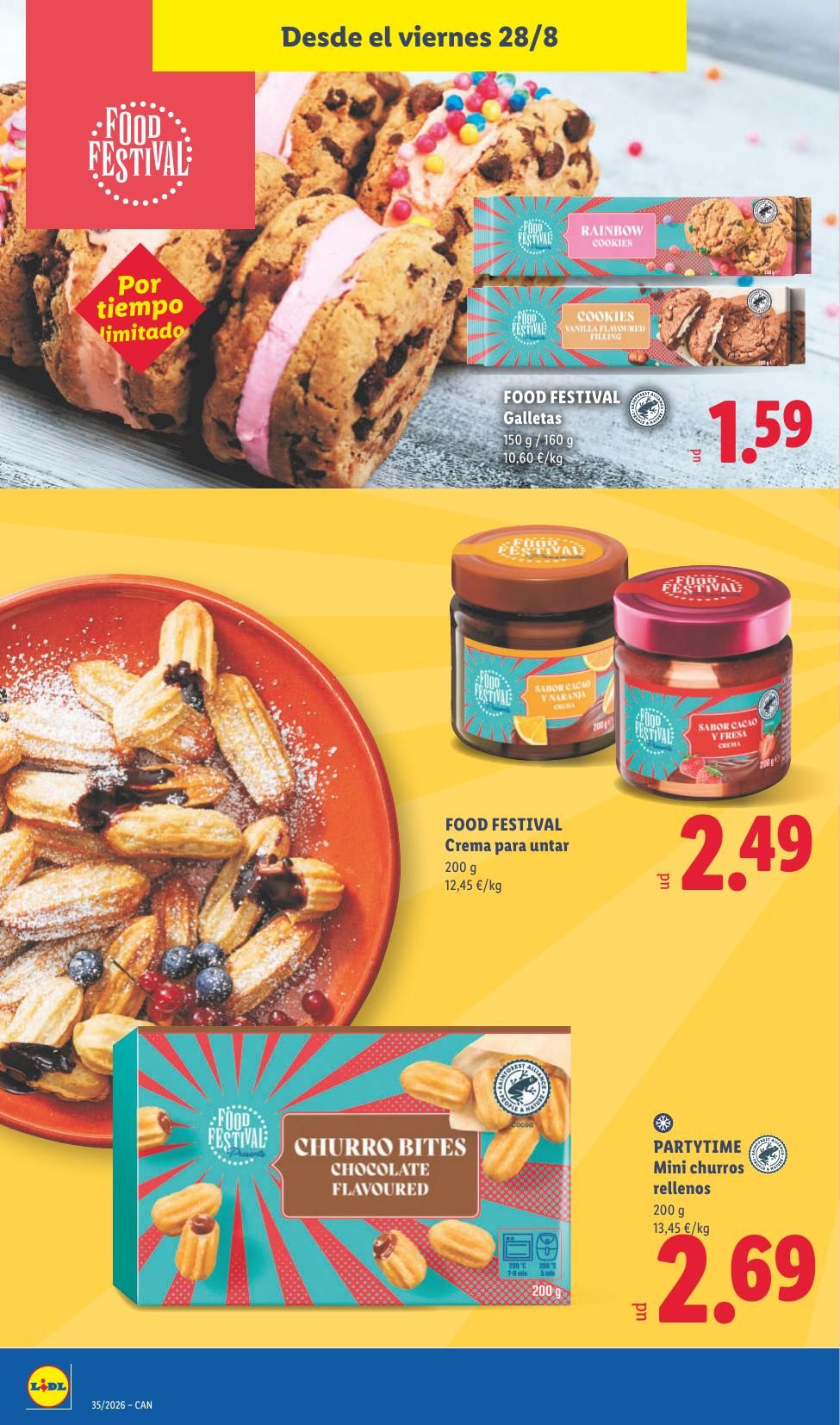 Folleto Lidl Alimentación · 17 de agosto de 2026 – 30 de agosto de 2026 — Página 38