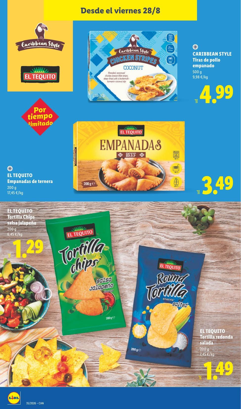 Folleto Lidl Alimentación · 17 de agosto de 2026 – 30 de agosto de 2026 — Página 44