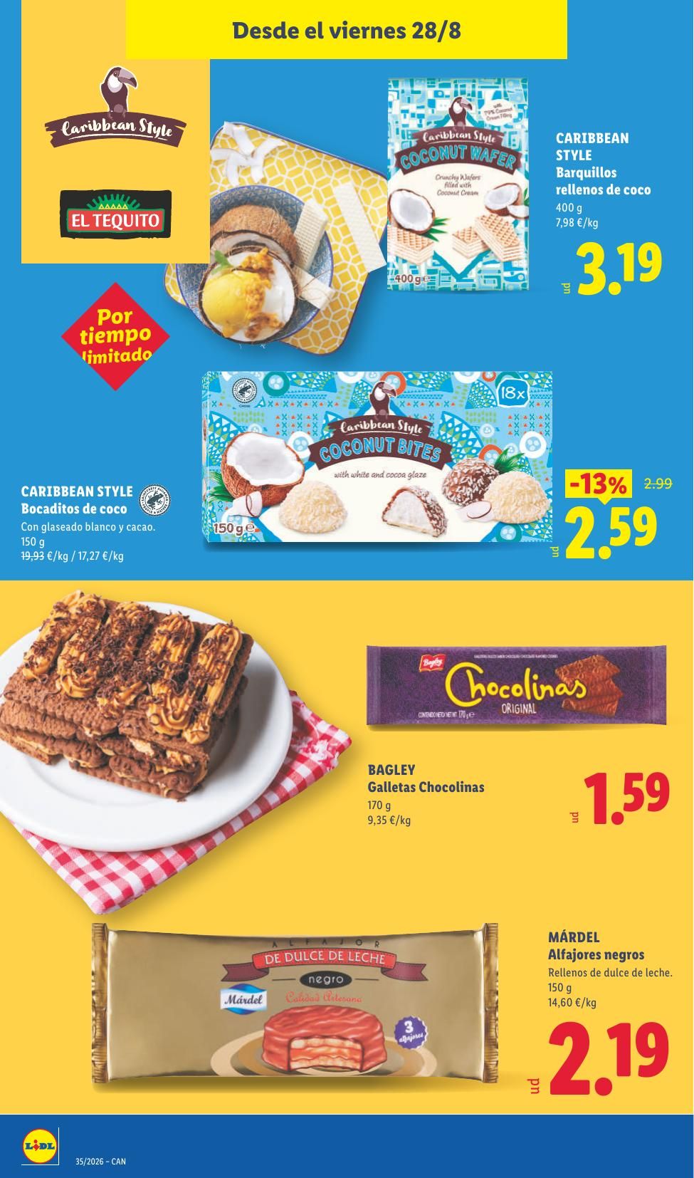 Folleto Lidl Alimentación · 17 de agosto de 2026 – 30 de agosto de 2026 — Página 46