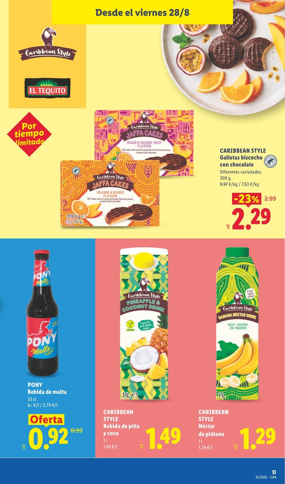 Folleto Lidl Alimentación · 17 de agosto de 2026 – 30 de agosto de 2026 — Página 47