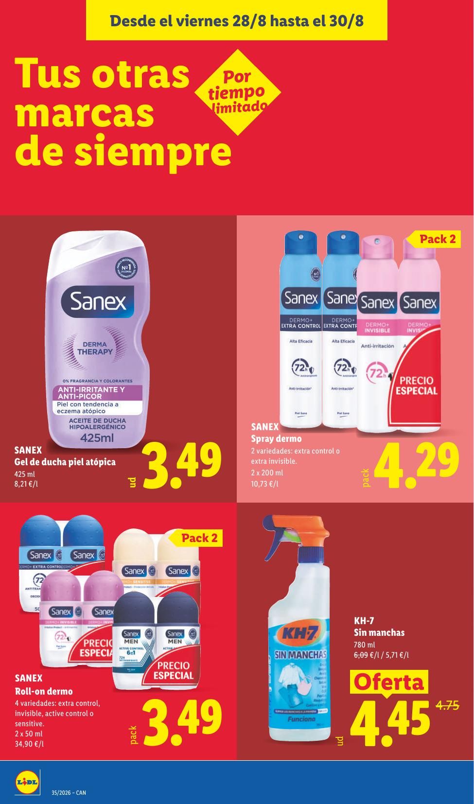 Folleto Lidl Alimentación · 17 de agosto de 2026 – 30 de agosto de 2026 — Página 52