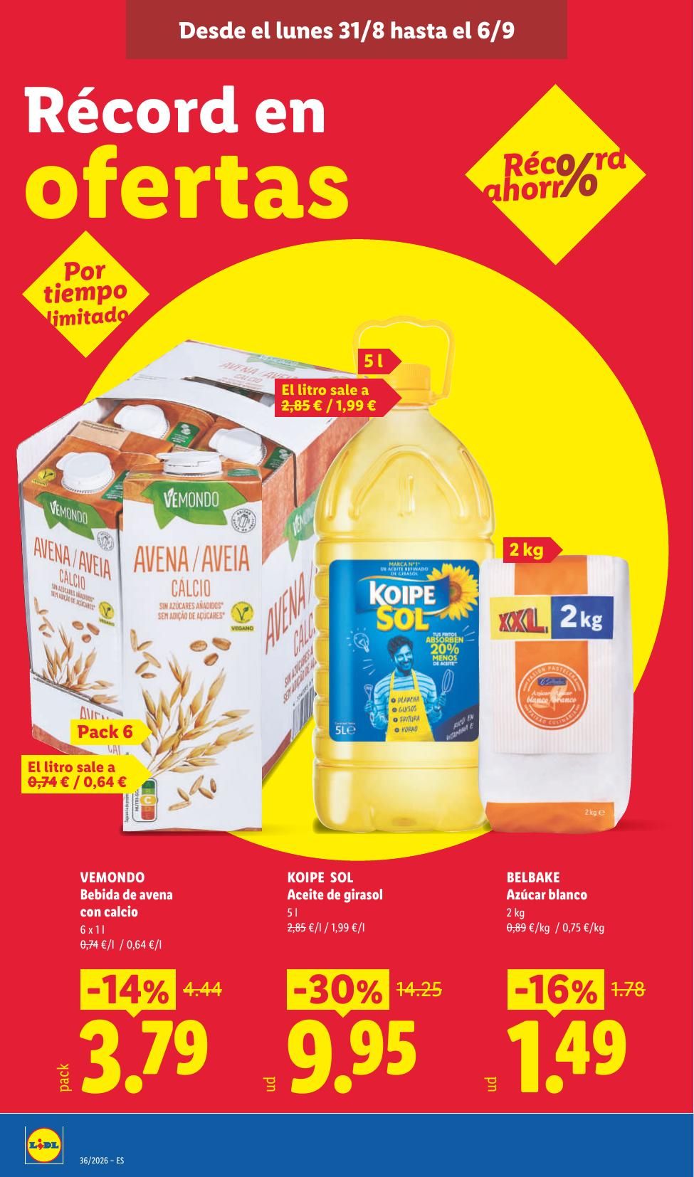 Folleto Lidl Alimentación · 31 de agosto de 2026 – 6 de septiembre de 2026 — Página 10