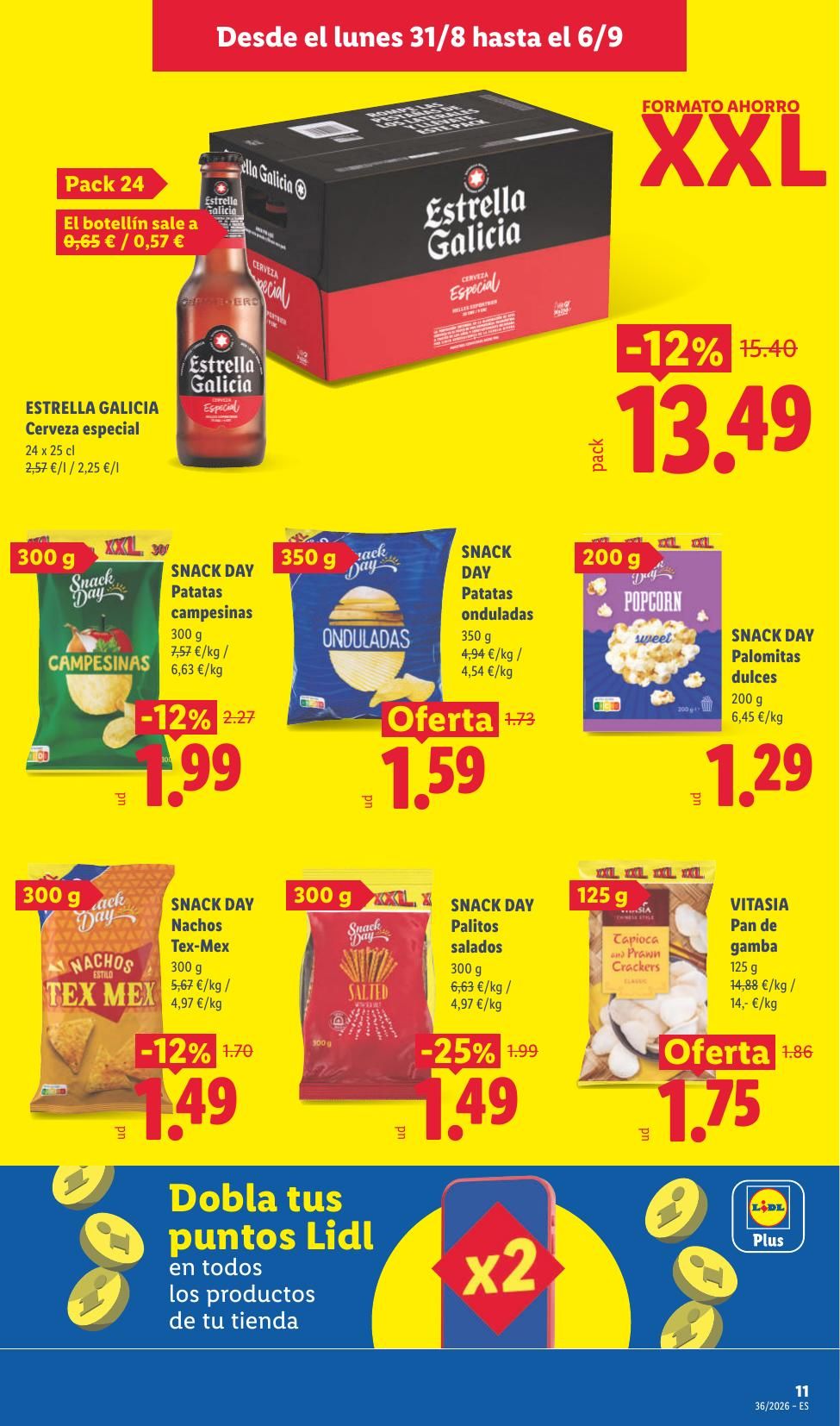 Folleto Lidl Alimentación · 31 de agosto de 2026 – 6 de septiembre de 2026 — Página 13