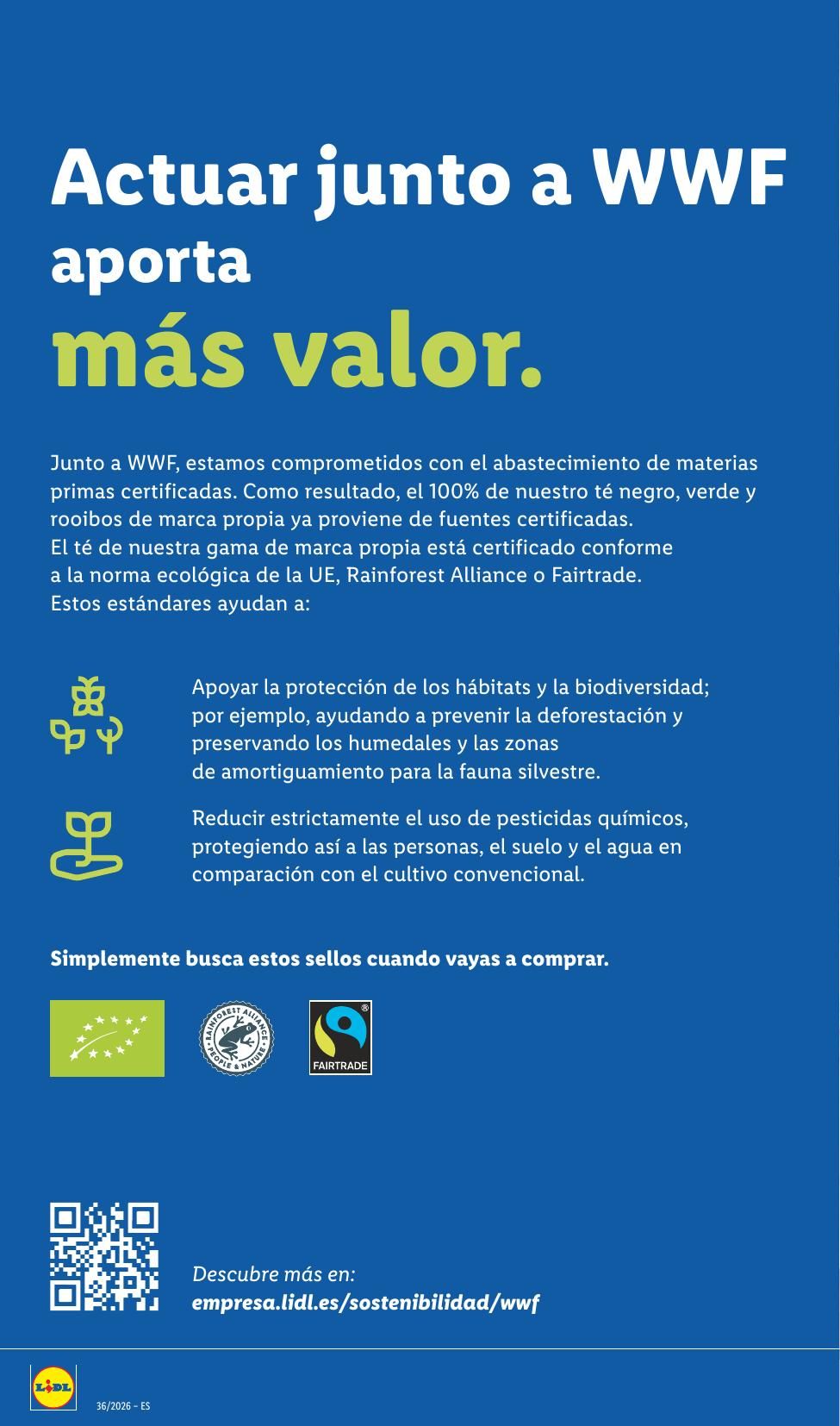 Folleto Lidl Alimentación · 31 de agosto de 2026 – 6 de septiembre de 2026 — Página 38