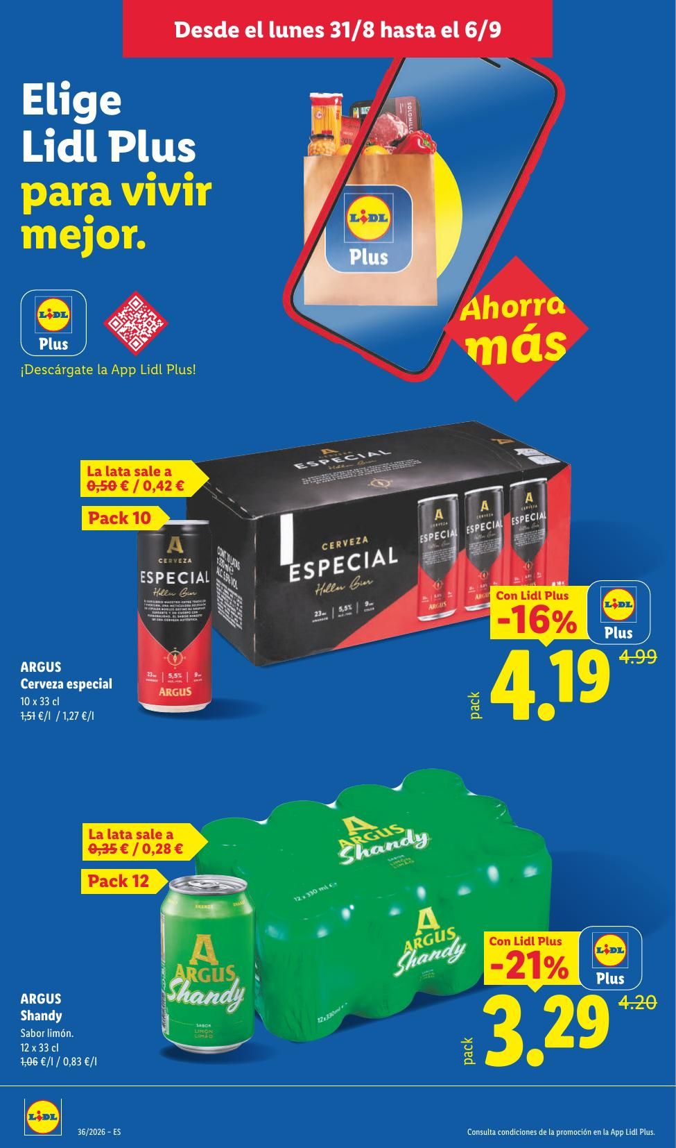 Folleto Lidl Alimentación · 31 de agosto de 2026 – 6 de septiembre de 2026 — Página 16