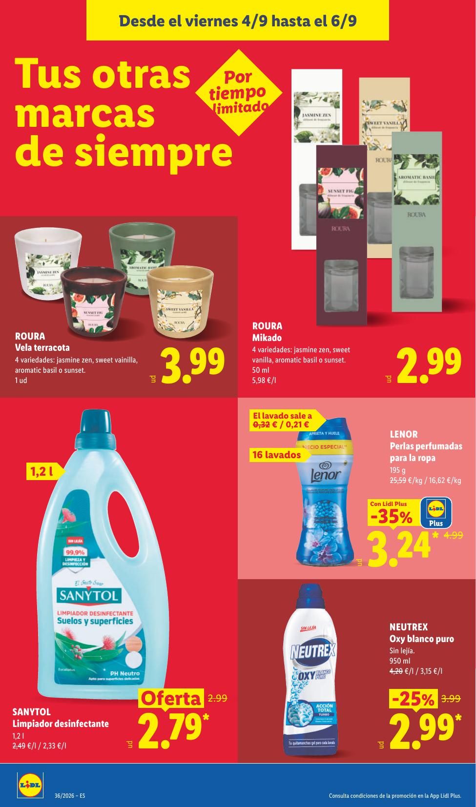 Folleto Lidl Alimentación · 31 de agosto de 2026 – 6 de septiembre de 2026 — Página 34