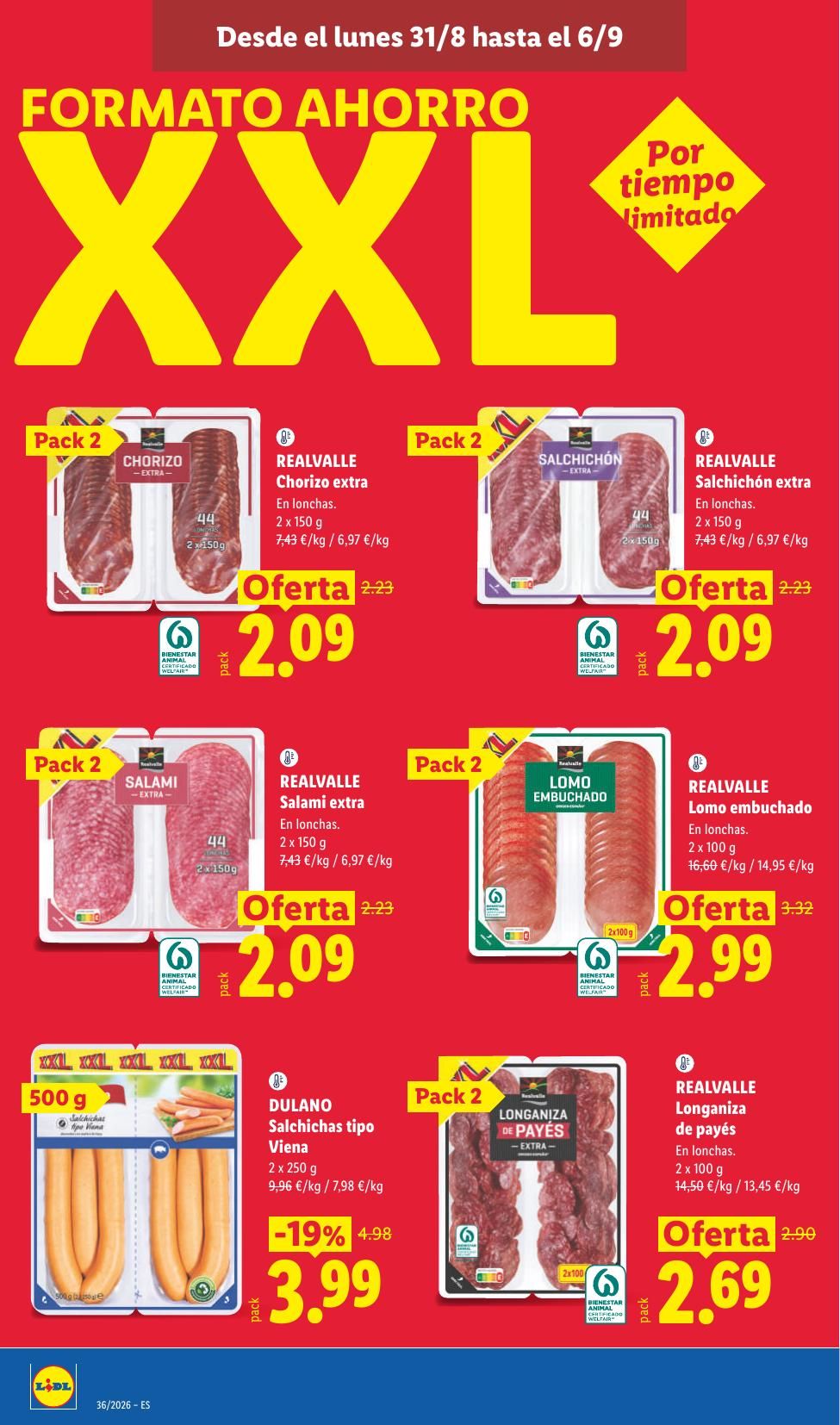 Folleto Lidl Alimentación · 31 de agosto de 2026 – 6 de septiembre de 2026 — Página 8