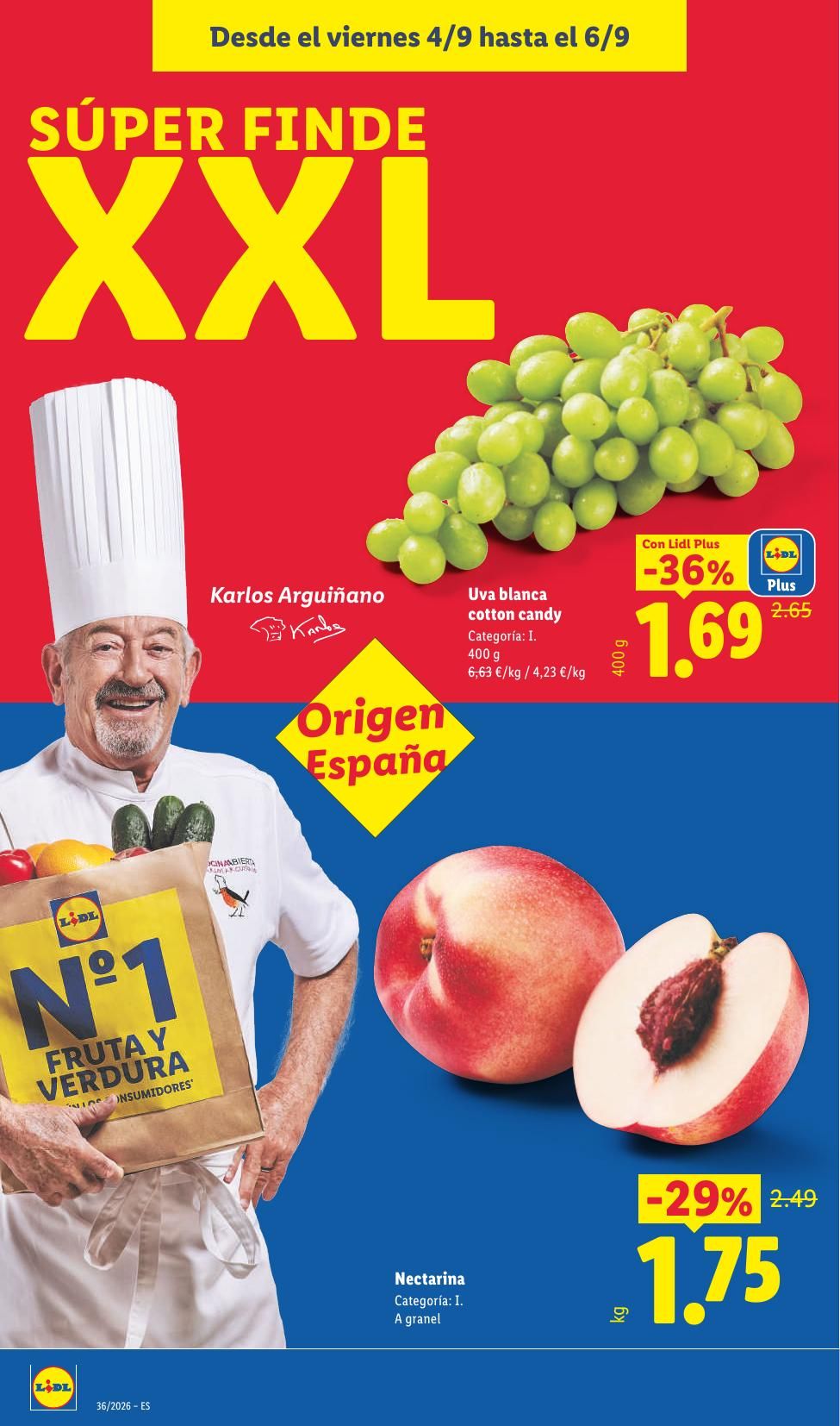 Folleto Lidl Alimentación · 31 de agosto de 2026 – 6 de septiembre de 2026 — Página 24