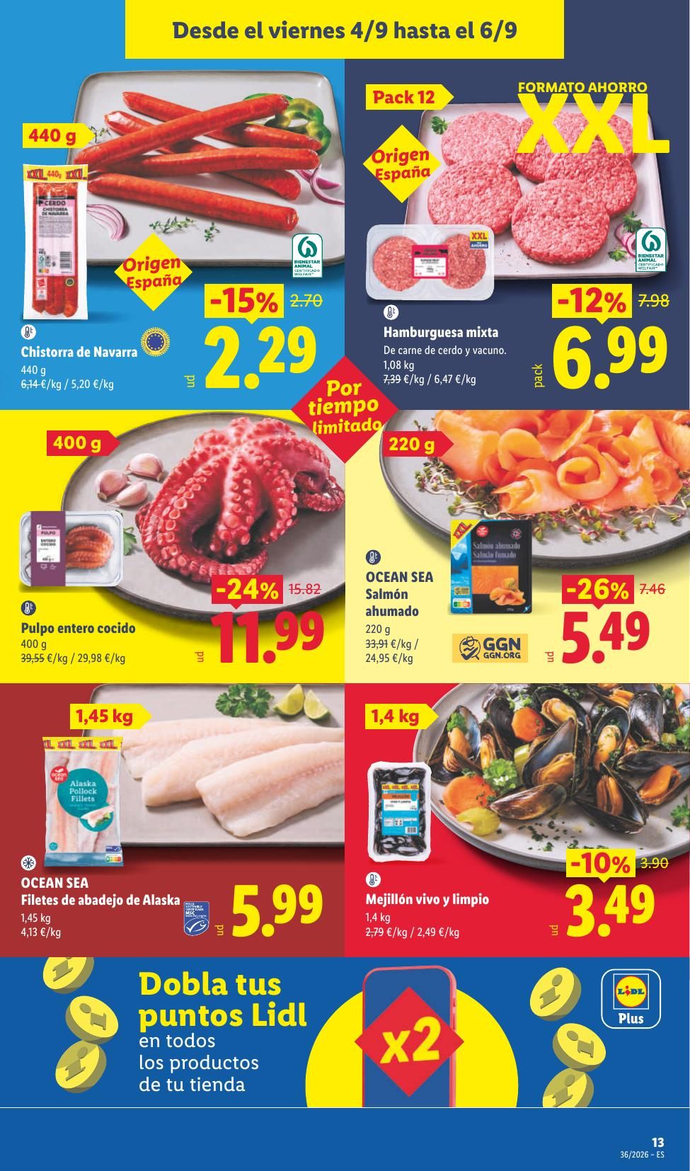 Folleto Lidl Alimentación · 31 de agosto de 2026 – 6 de septiembre de 2026 — Página 25