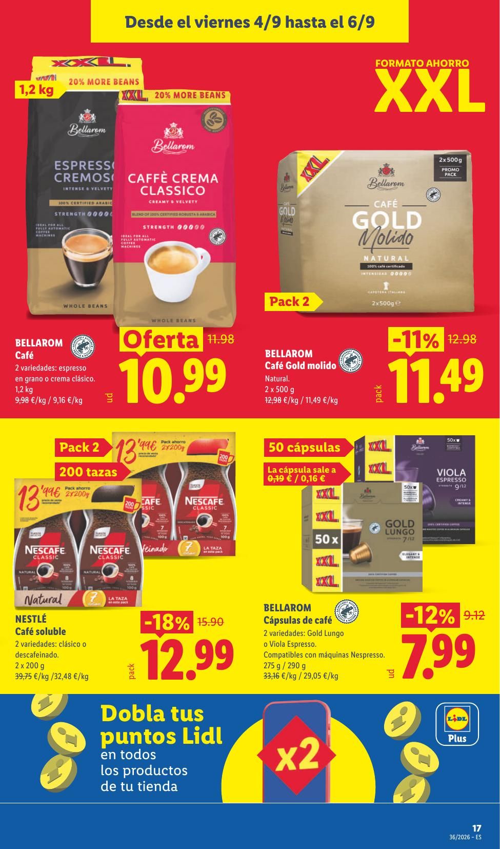 Folleto Lidl Alimentación · 31 de agosto de 2026 – 6 de septiembre de 2026 — Página 29