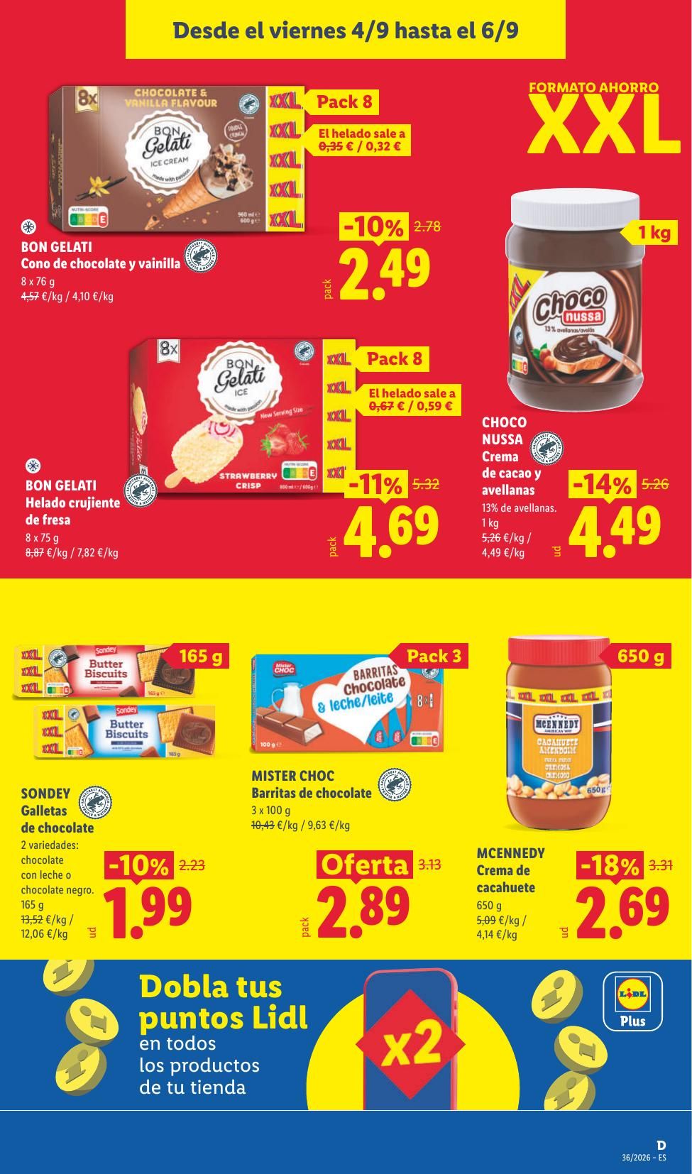 Folleto Lidl Alimentación · 31 de agosto de 2026 – 6 de septiembre de 2026 — Página 31