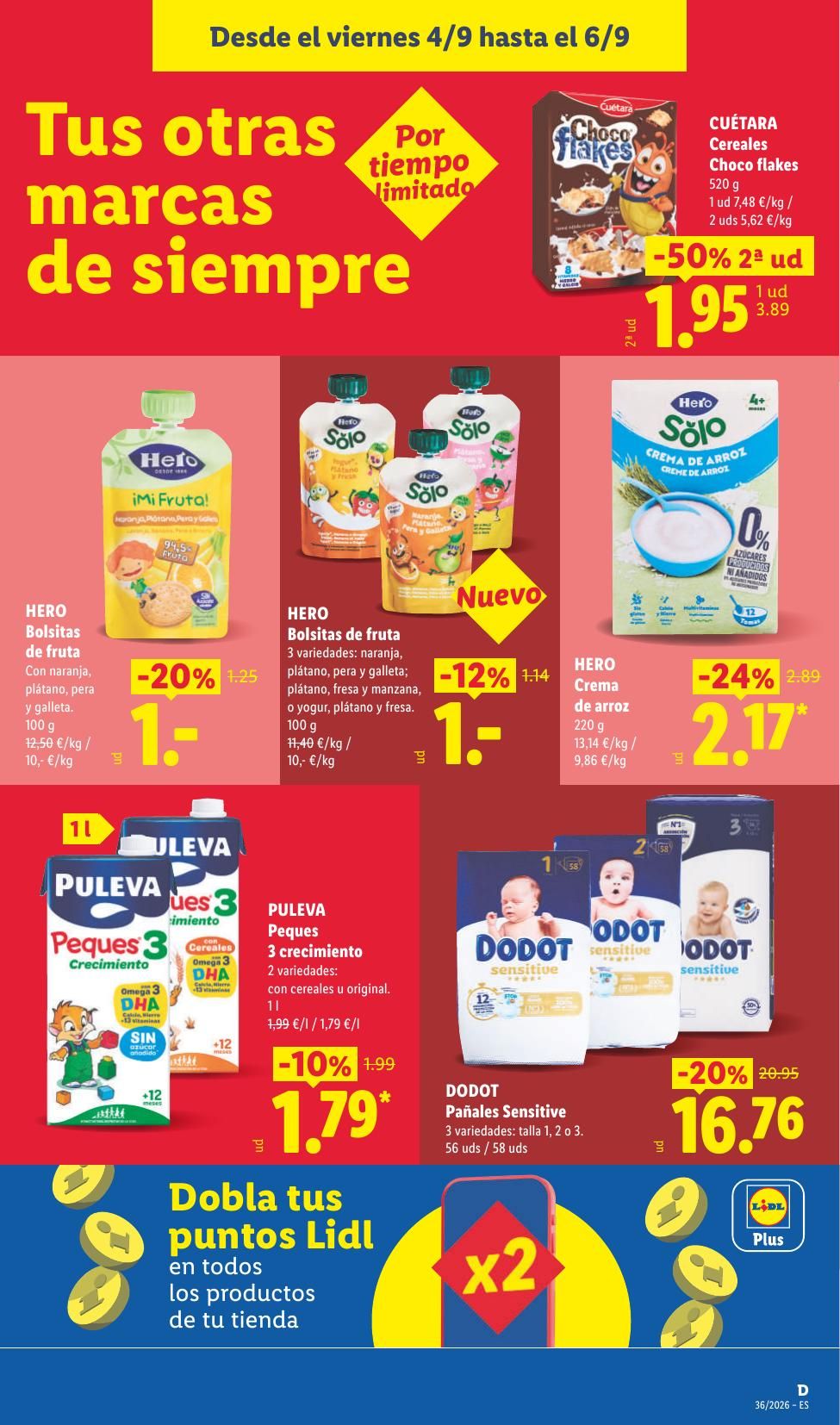 Folleto Lidl Alimentación · 31 de agosto de 2026 – 6 de septiembre de 2026 — Página 33
