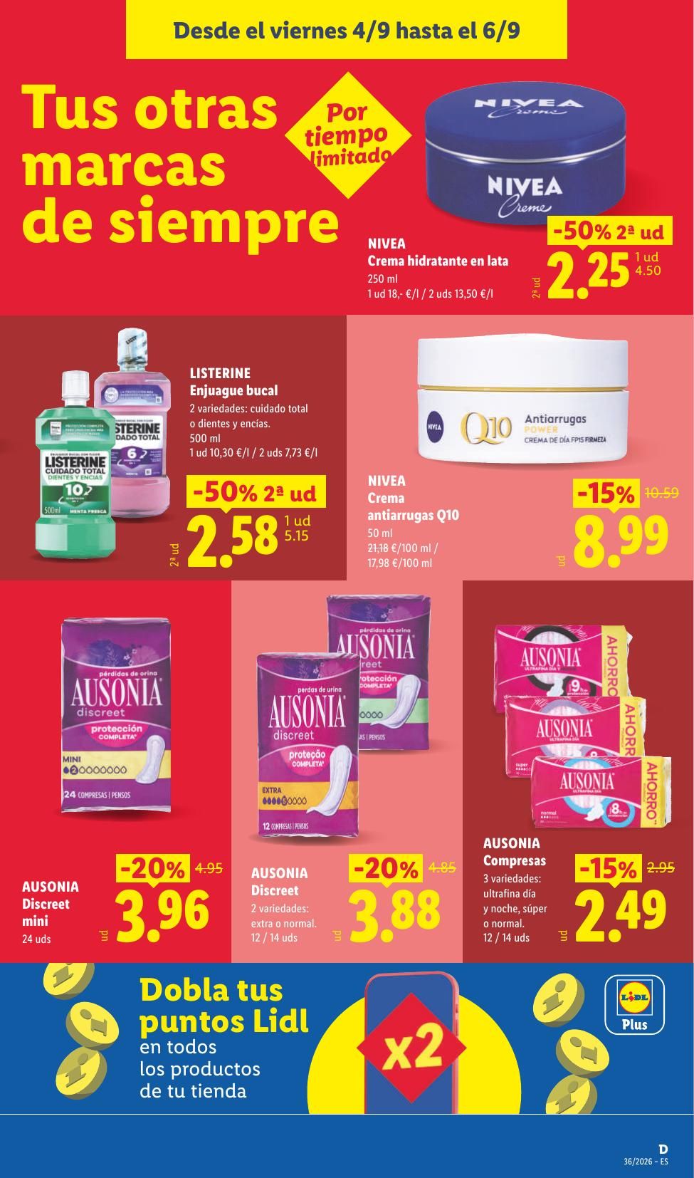 Folleto Lidl Alimentación · 31 de agosto de 2026 – 6 de septiembre de 2026 — Página 35