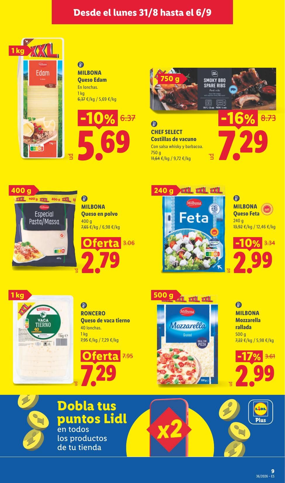 Folleto Lidl Alimentación · 31 de agosto de 2026 – 6 de septiembre de 2026 — Página 11