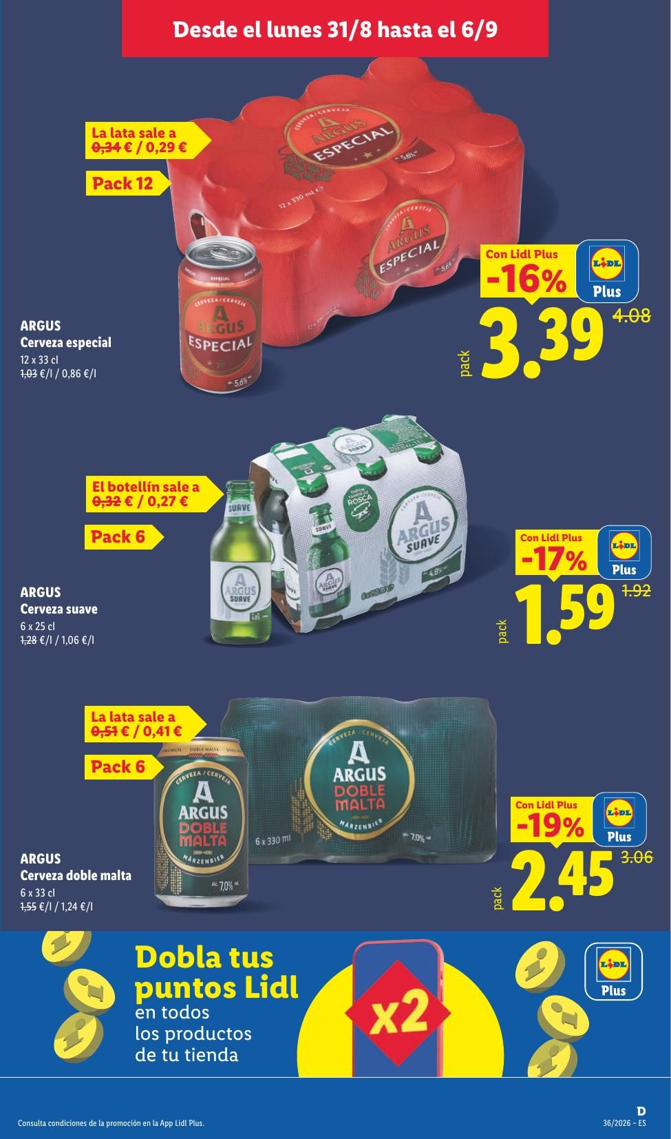 Folleto Lidl Alimentación · 31 de agosto de 2026 – 6 de septiembre de 2026 — Página 17