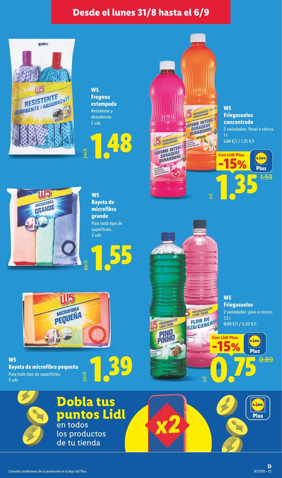 Folleto Lidl Alimentación · 31 de agosto de 2026 – 6 de septiembre de 2026 — Página 23