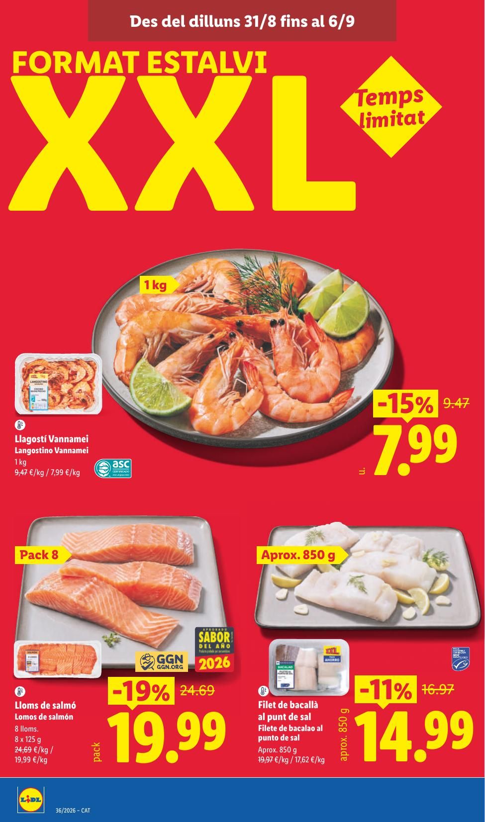Folleto Lidl Alimentación · 31 de agosto de 2026 – 6 de septiembre de 2026 — Página 6