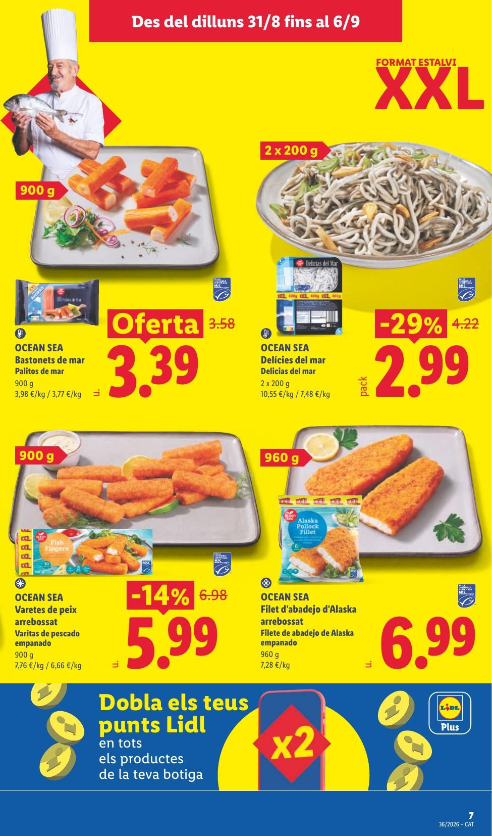 Folleto Lidl Alimentación · 31 de agosto de 2026 – 6 de septiembre de 2026 — Página 7