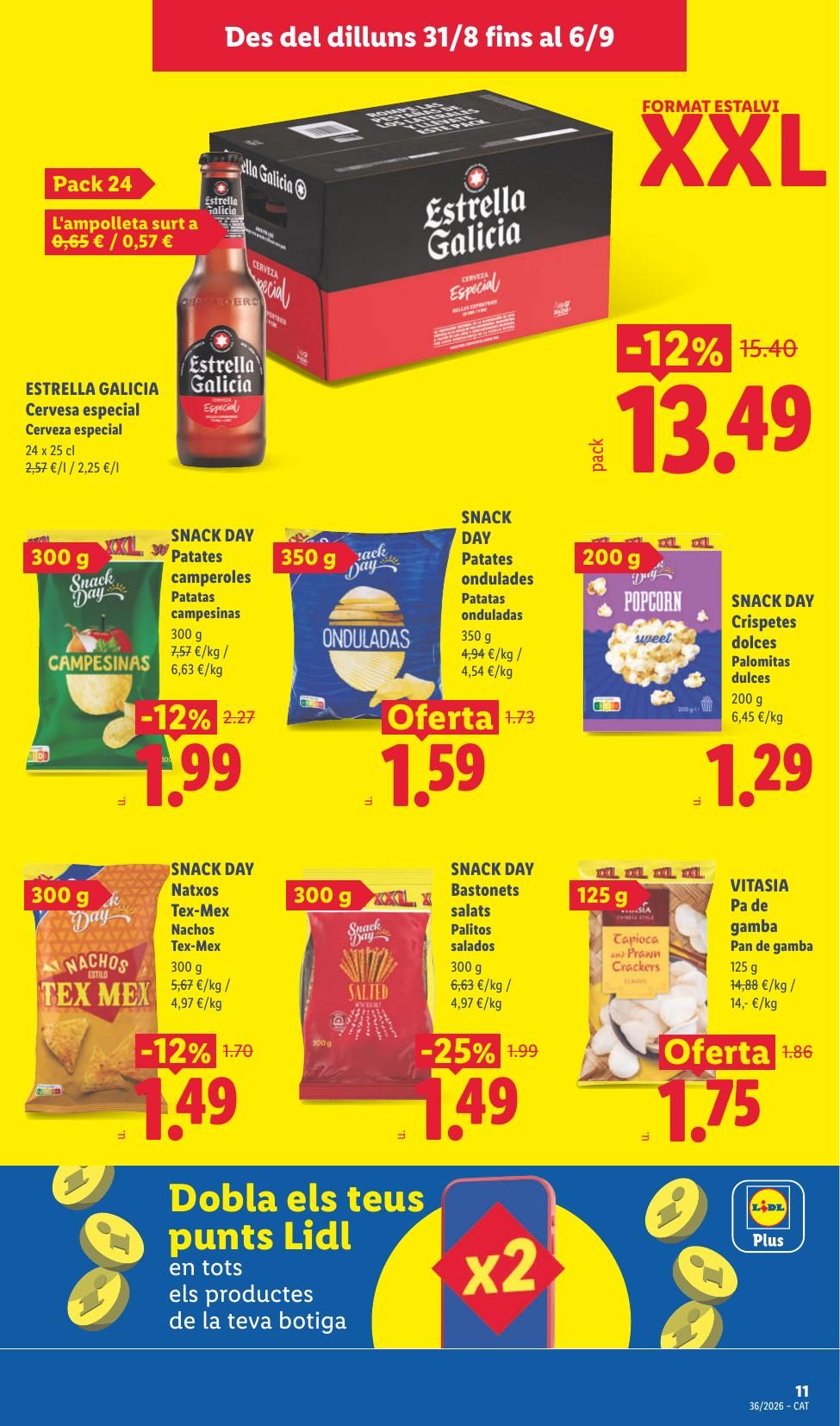 Folleto Lidl Alimentación · 31 de agosto de 2026 – 6 de septiembre de 2026 — Página 13