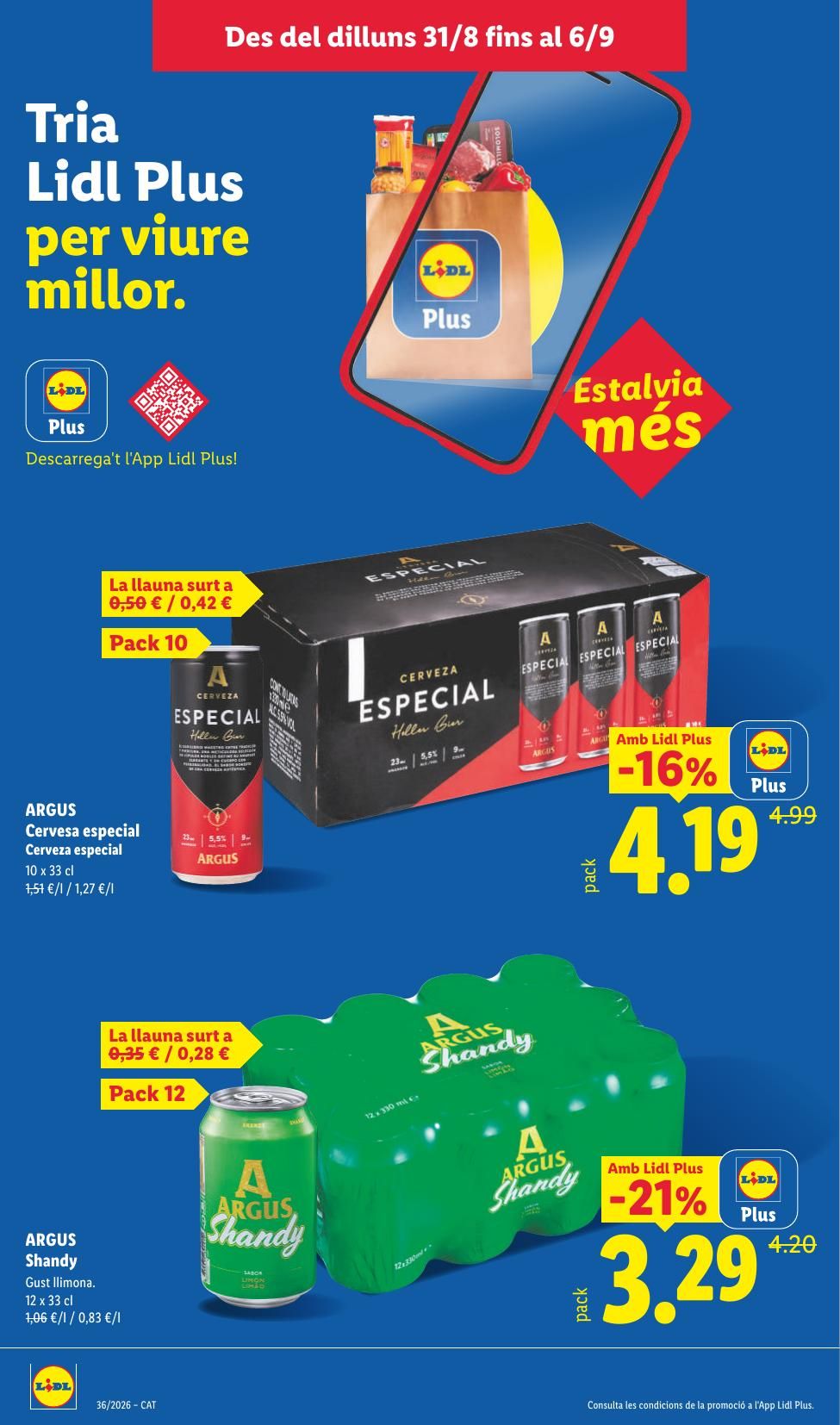 Folleto Lidl Alimentación · 31 de agosto de 2026 – 6 de septiembre de 2026 — Página 16