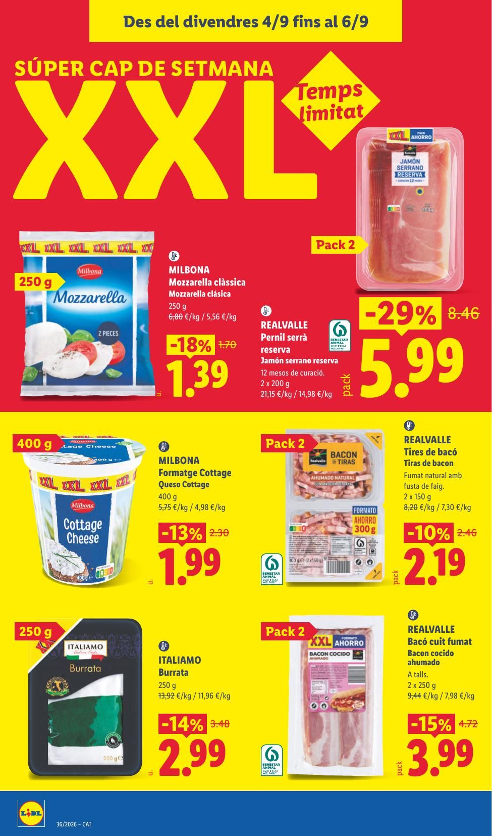 Folleto Lidl Alimentación · 31 de agosto de 2026 – 6 de septiembre de 2026 — Página 26