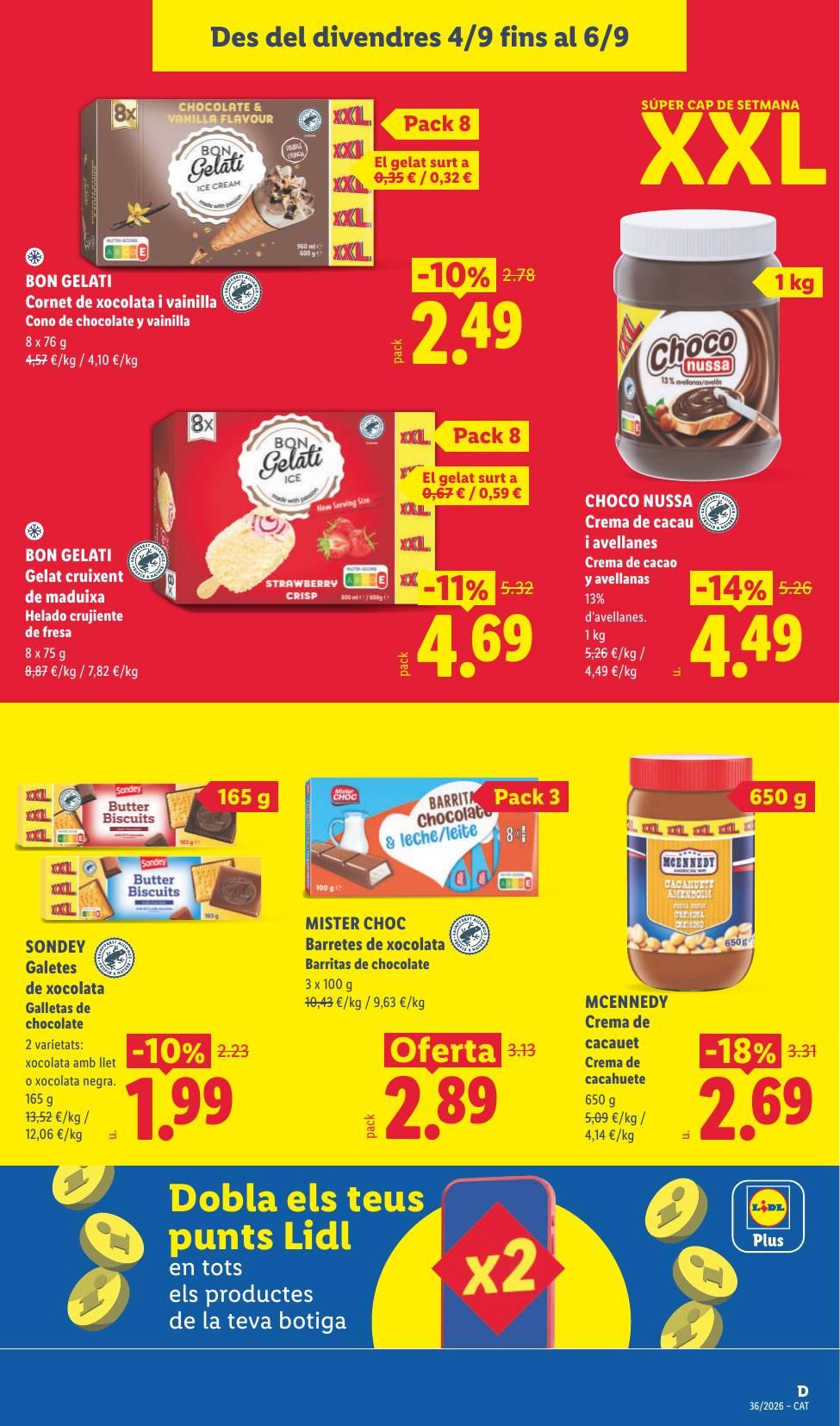 Folleto Lidl Alimentación · 31 de agosto de 2026 – 6 de septiembre de 2026 — Página 31