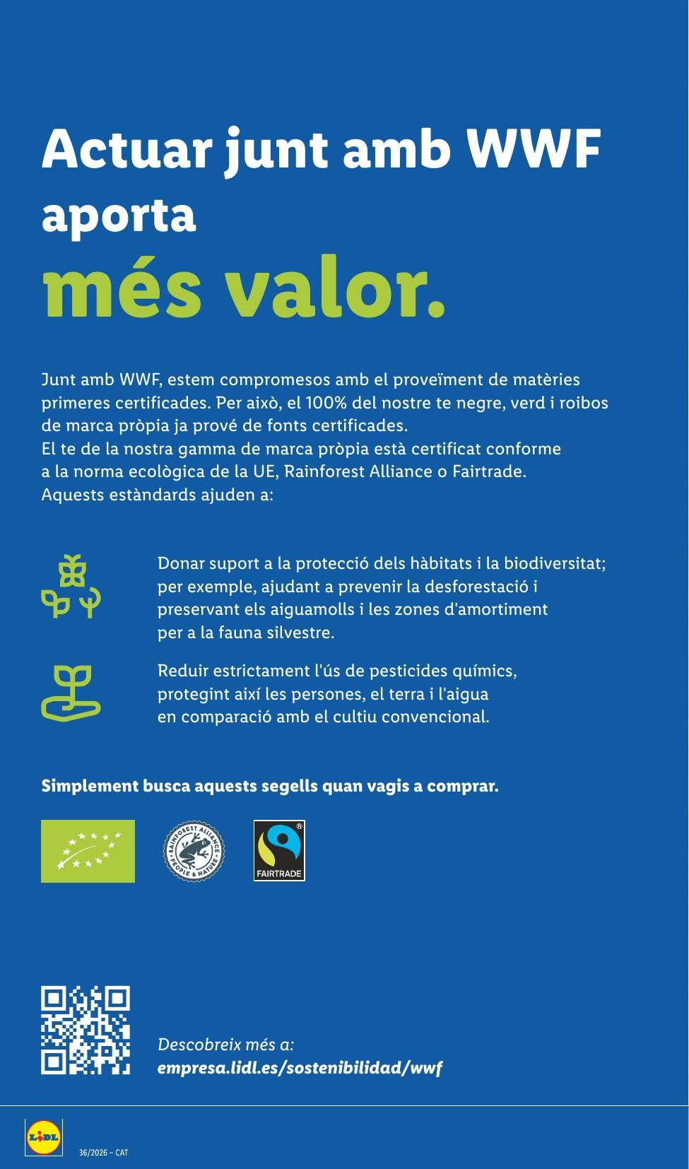 Folleto Lidl Alimentación · 31 de agosto de 2026 – 6 de septiembre de 2026 — Página 38