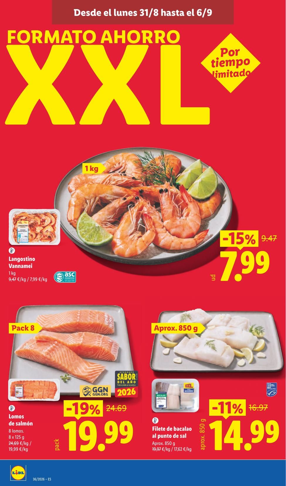 Folleto Lidl Alimentación · 31 de agosto de 2026 – 6 de septiembre de 2026 — Página 6