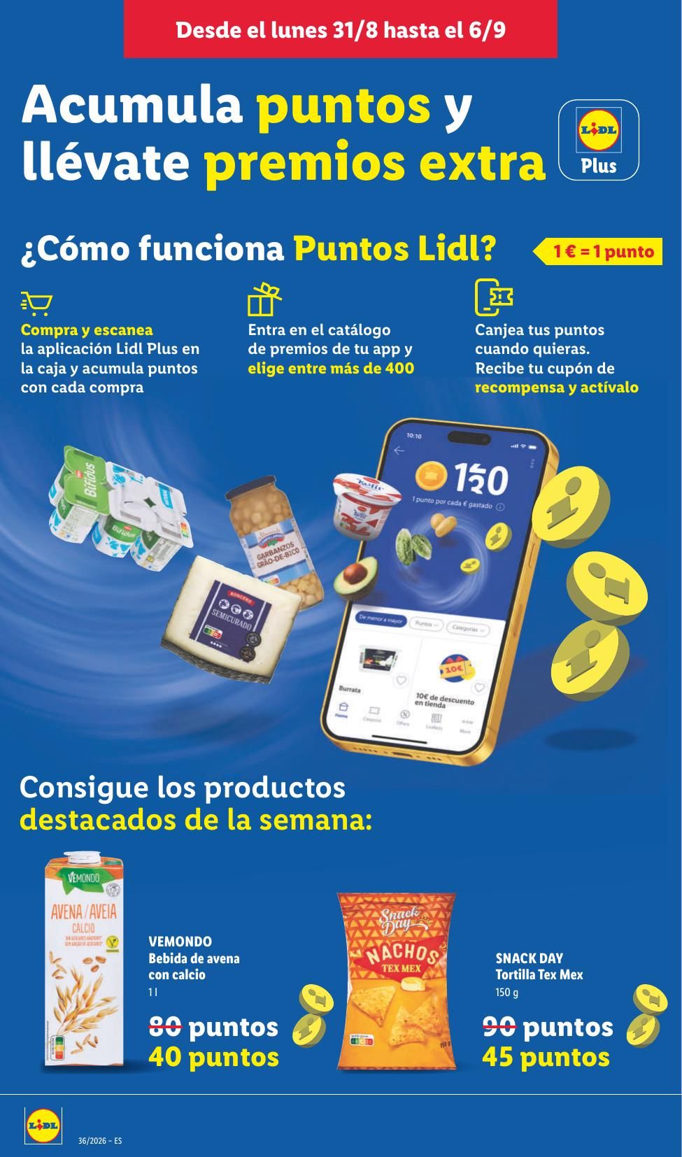 Folleto Lidl Alimentación · 31 de agosto de 2026 – 6 de septiembre de 2026 — Página 20