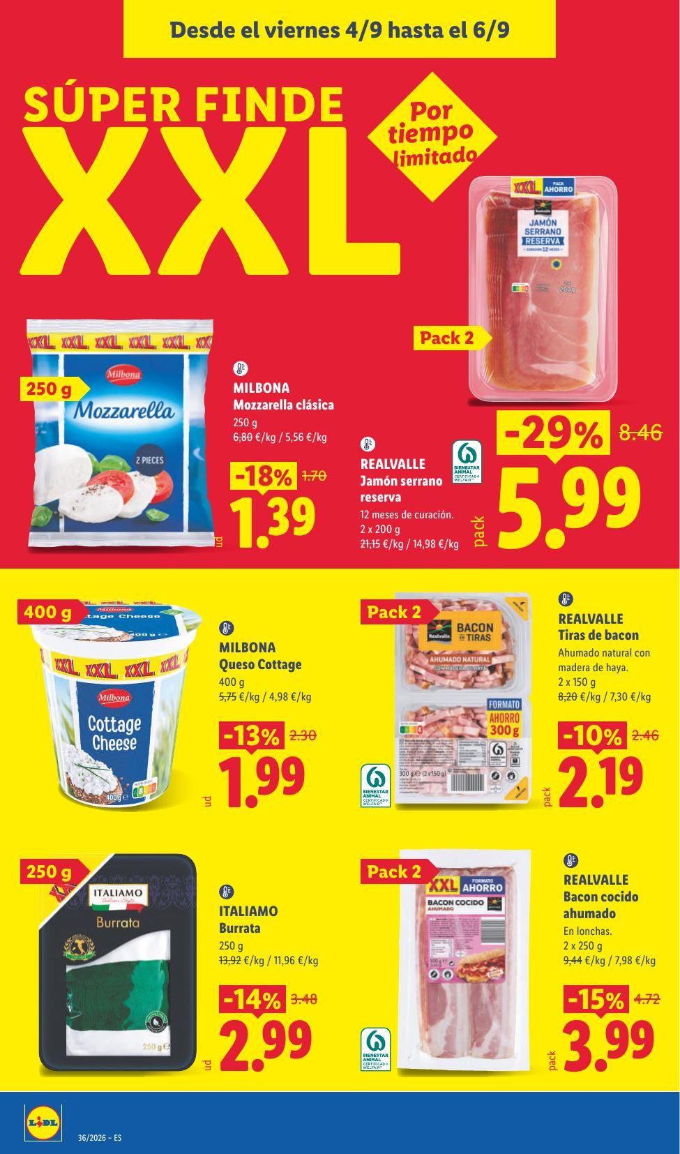 Folleto Lidl Alimentación · 31 de agosto de 2026 – 6 de septiembre de 2026 — Página 26