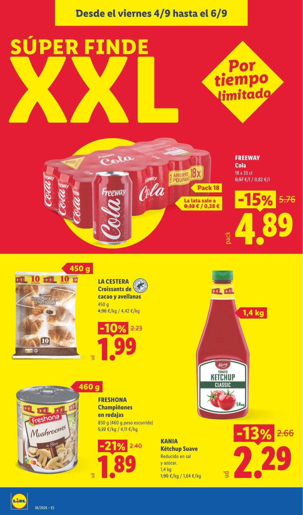 Folleto Lidl Alimentación · 31 de agosto de 2026 – 6 de septiembre de 2026 — Página 30