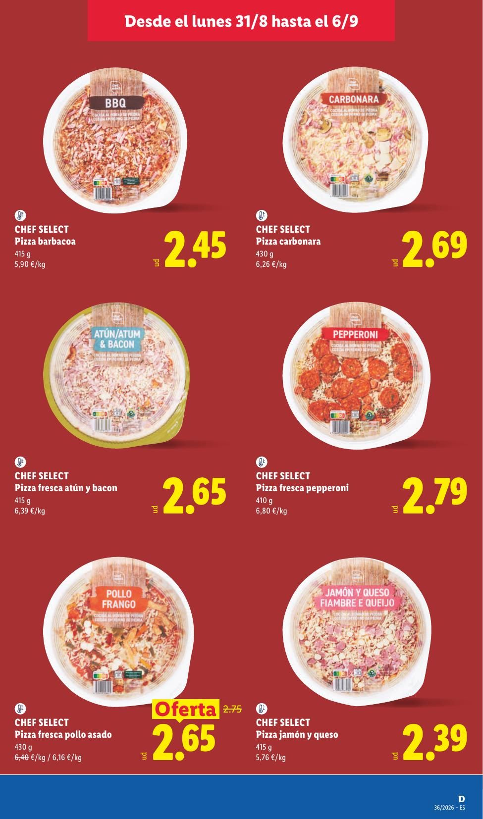 Folleto Lidl Alimentación · 31 de agosto de 2026 – 6 de septiembre de 2026 — Página 21