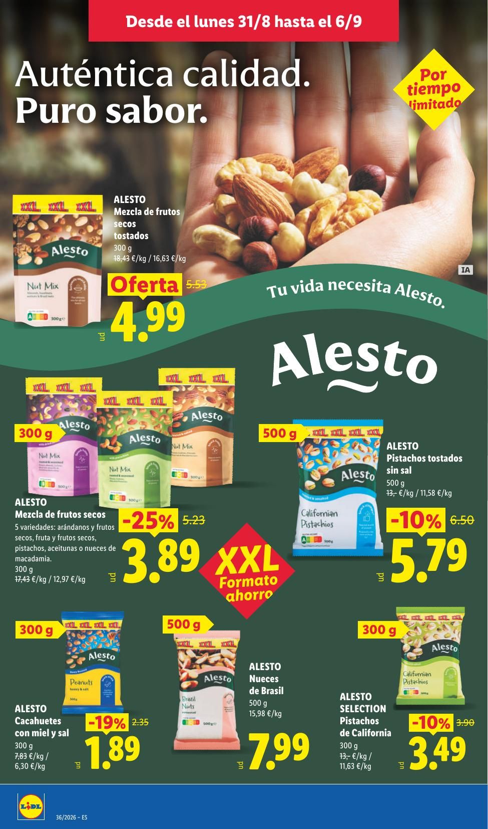 Folleto Lidl Alimentación · 31 de agosto de 2026 – 6 de septiembre de 2026 — Página 14