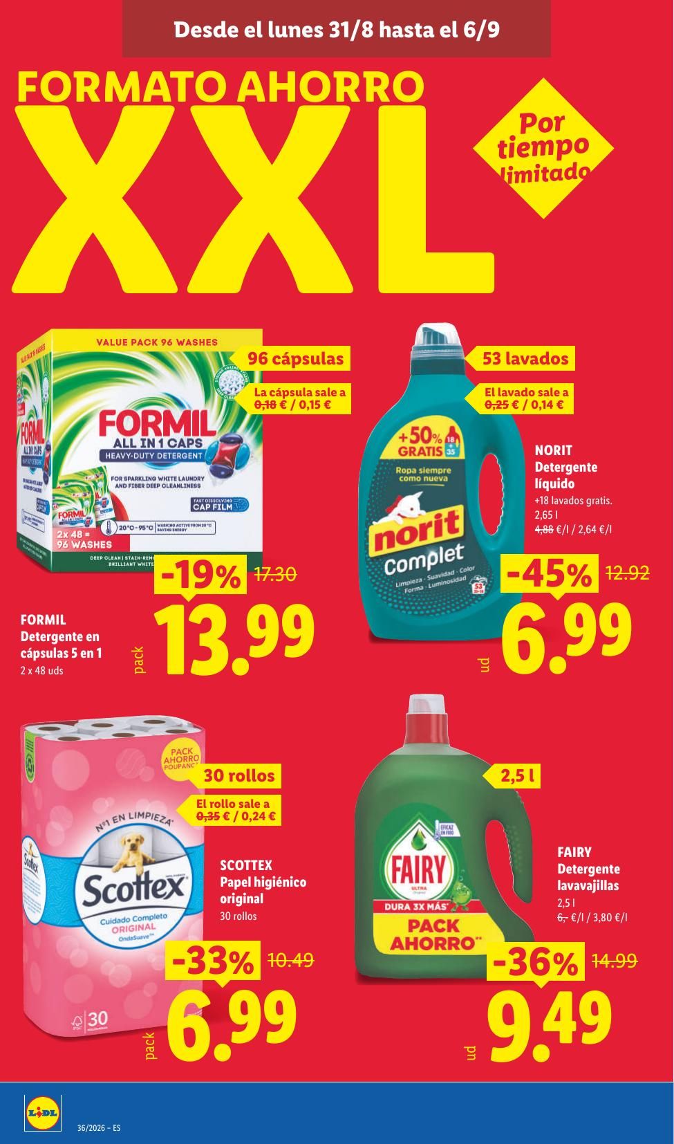 Folleto Lidl Alimentación · 31 de agosto de 2026 – 6 de septiembre de 2026 — Página 16