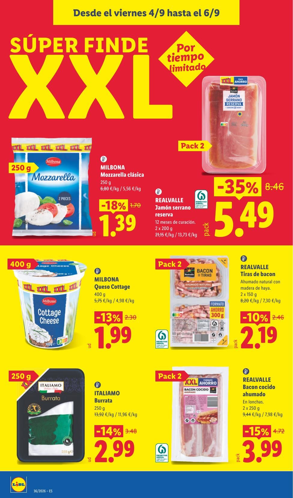 Folleto Lidl Alimentación · 31 de agosto de 2026 – 6 de septiembre de 2026 — Página 30