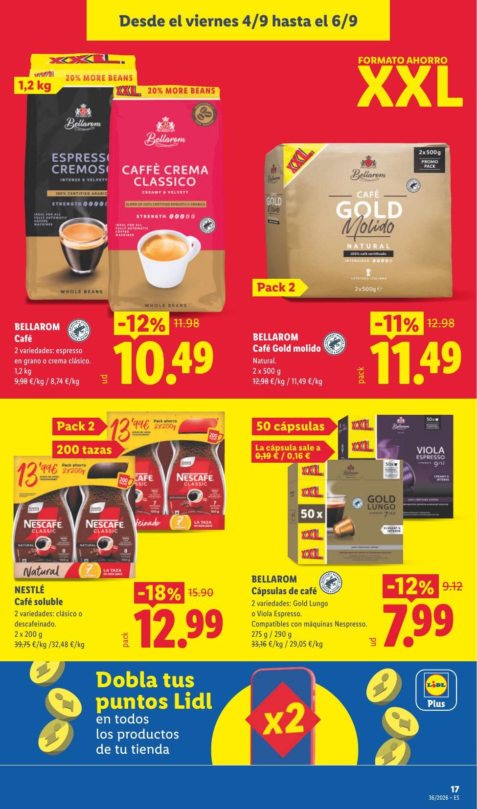 Folleto Lidl Alimentación · 31 de agosto de 2026 – 6 de septiembre de 2026 — Página 33