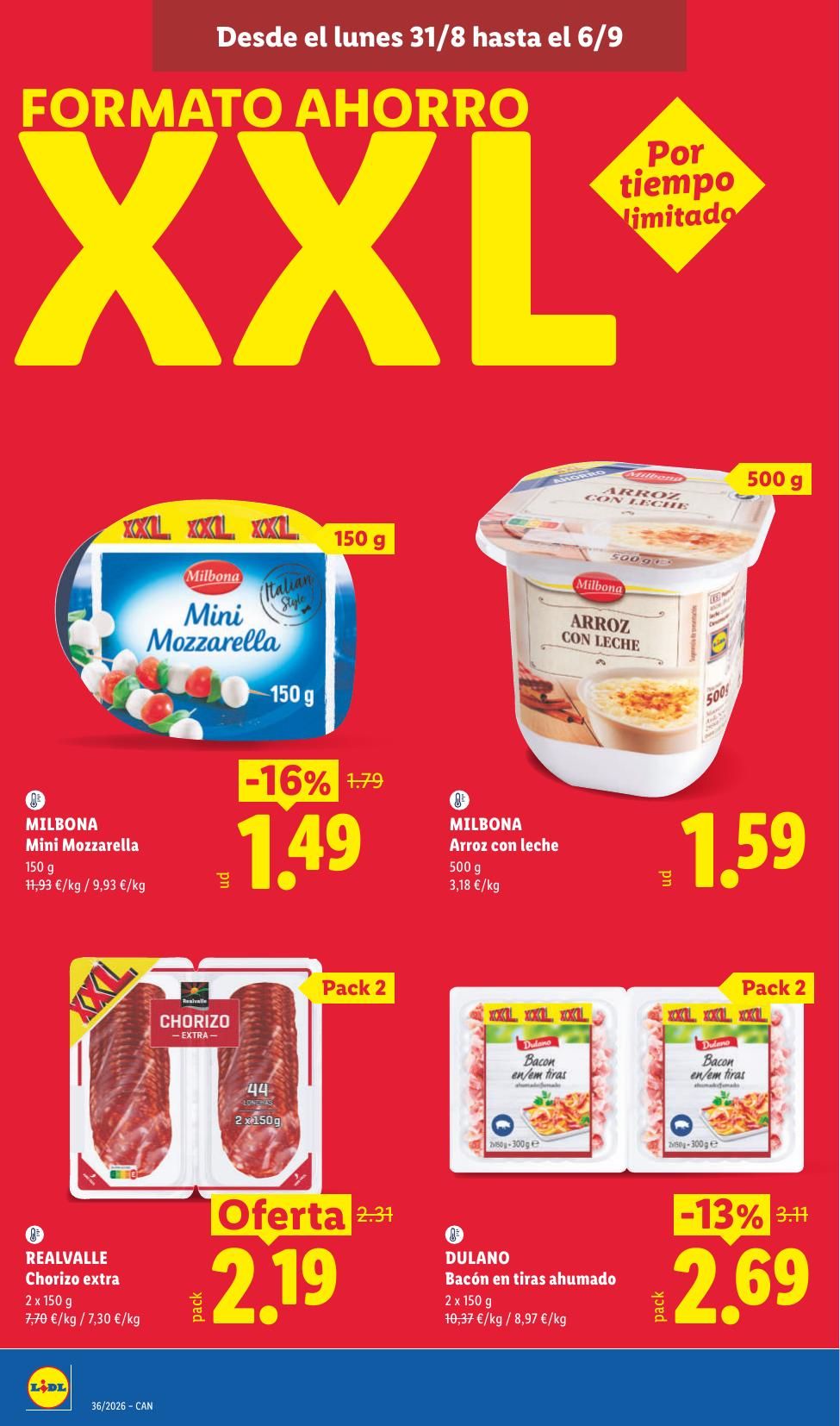 Folleto Lidl Alimentación · 31 de agosto de 2026 – 6 de septiembre de 2026 — Página 8