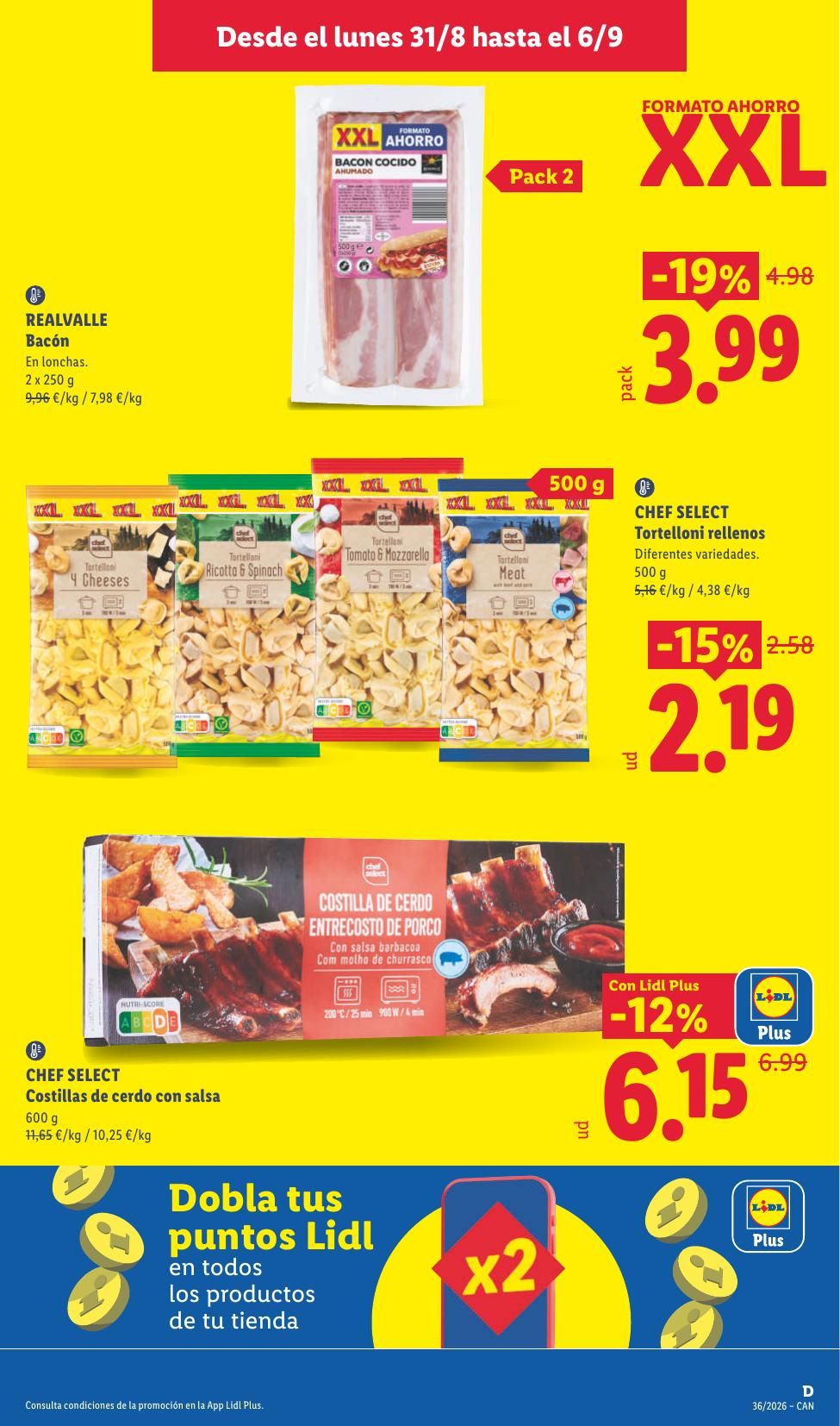 Folleto Lidl Alimentación · 31 de agosto de 2026 – 6 de septiembre de 2026 — Página 9