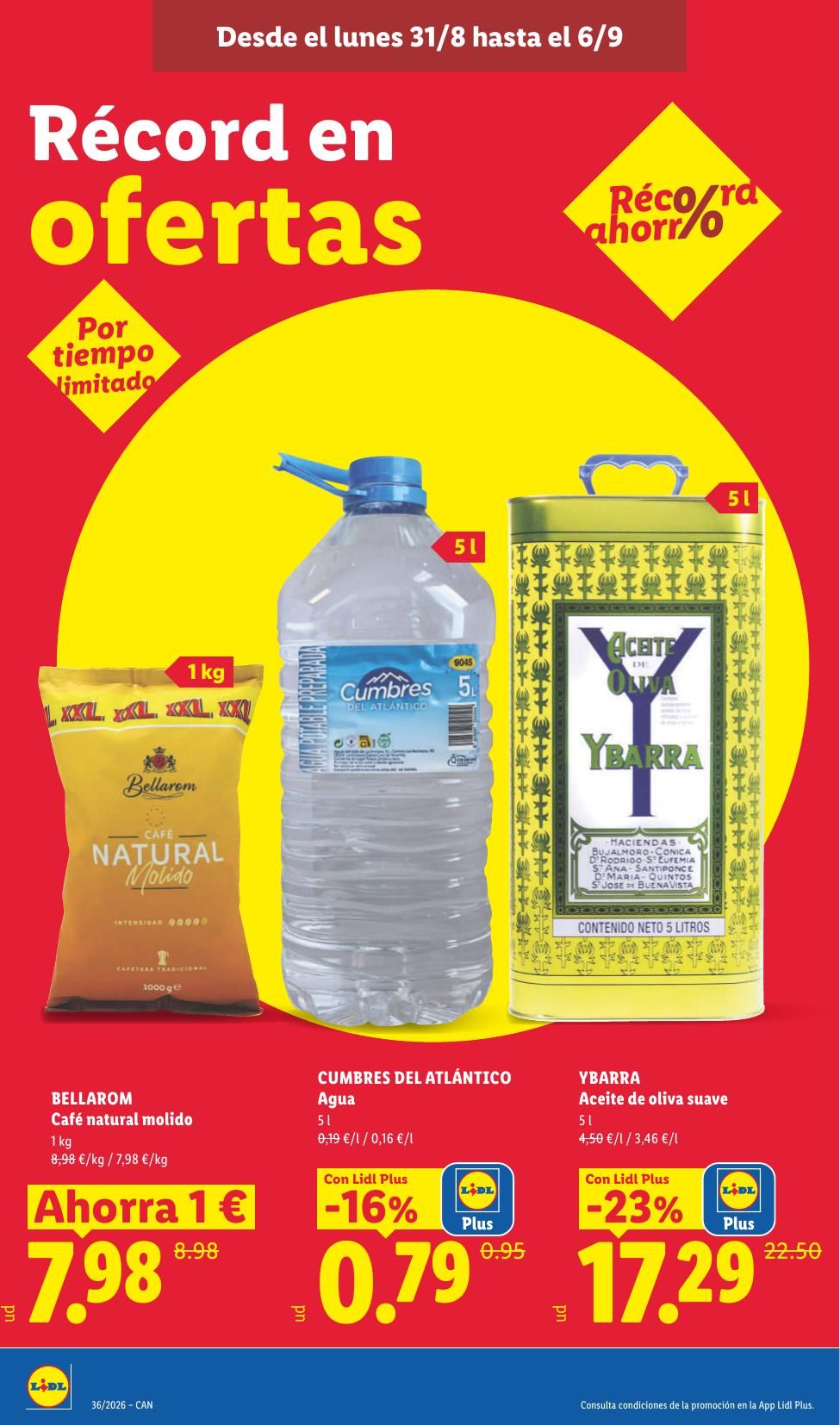 Folleto Lidl Alimentación · 31 de agosto de 2026 – 6 de septiembre de 2026 — Página 10