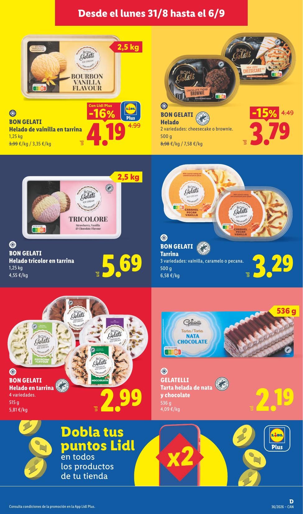 Folleto Lidl Alimentación · 31 de agosto de 2026 – 6 de septiembre de 2026 — Página 13