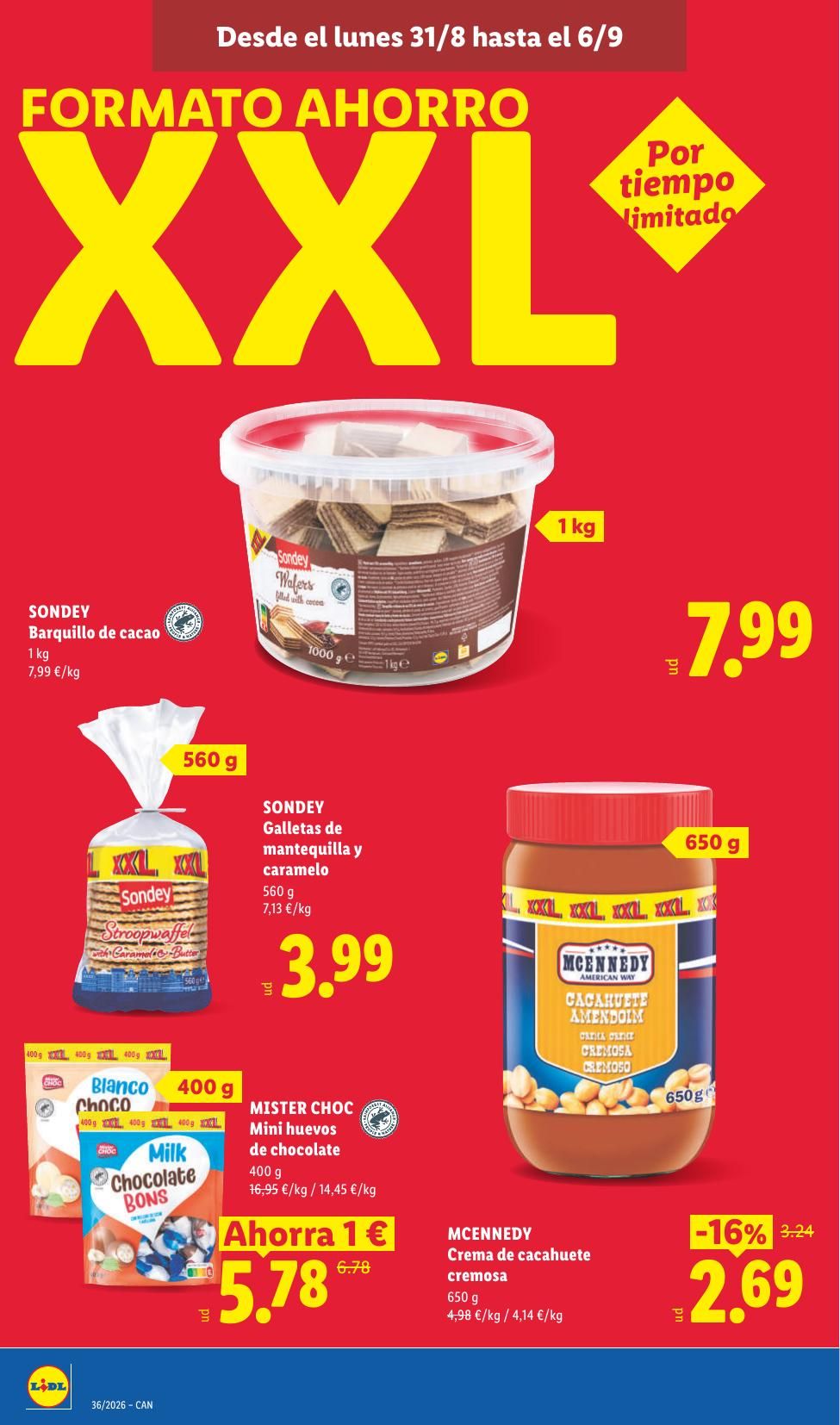Folleto Lidl Alimentación · 31 de agosto de 2026 – 6 de septiembre de 2026 — Página 14