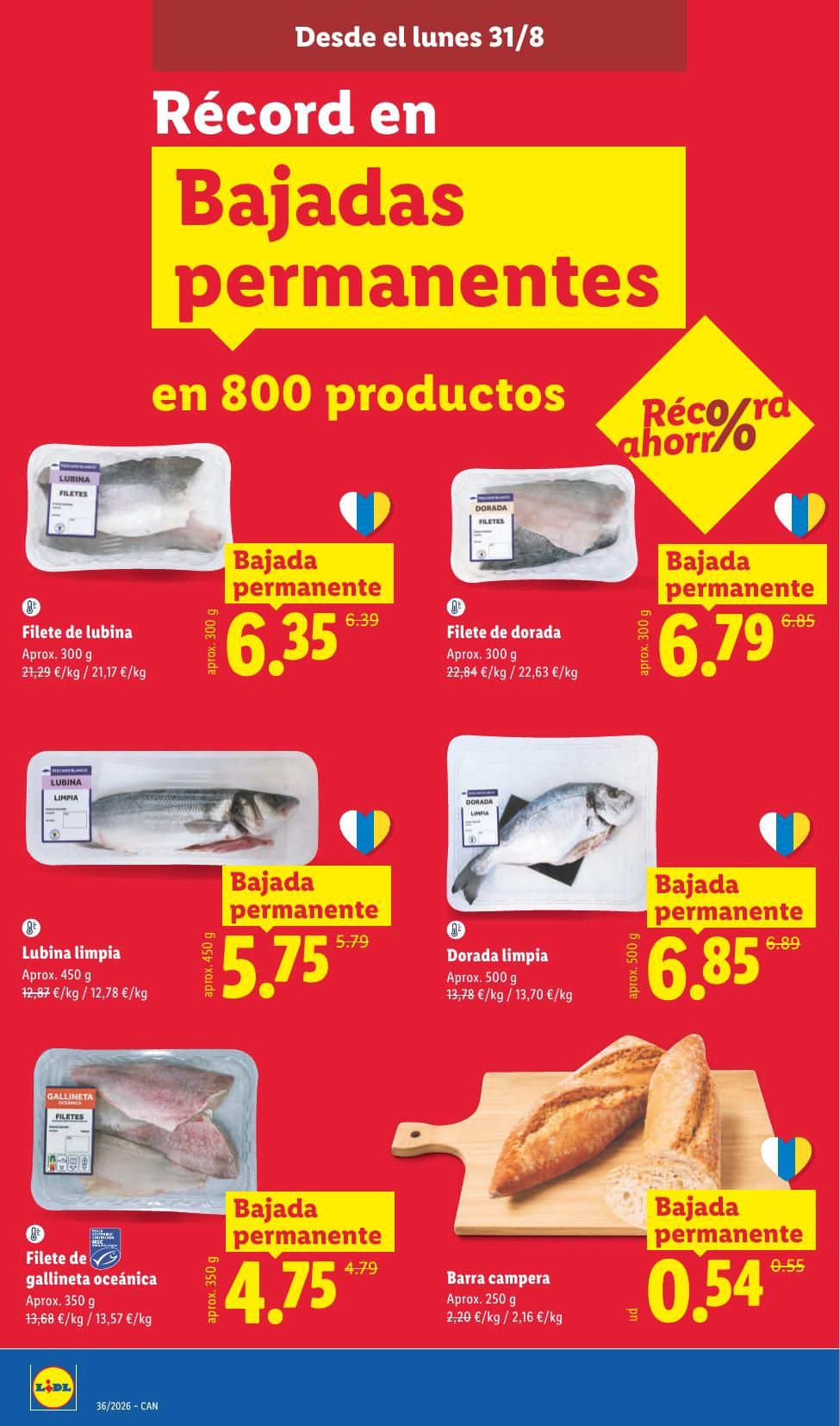 Folleto Lidl Alimentación · 31 de agosto de 2026 – 6 de septiembre de 2026 — Página 20