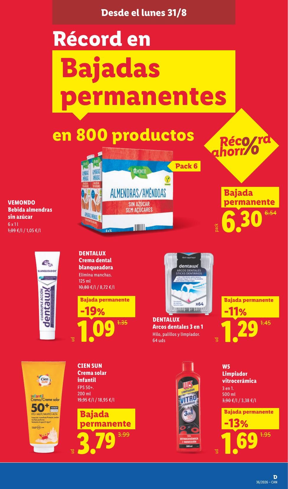 Folleto Lidl Alimentación · 31 de agosto de 2026 – 6 de septiembre de 2026 — Página 23