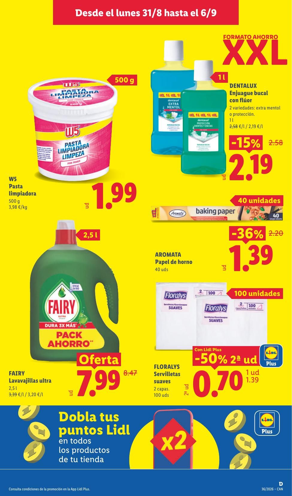 Folleto Lidl Alimentación · 31 de agosto de 2026 – 6 de septiembre de 2026 — Página 25