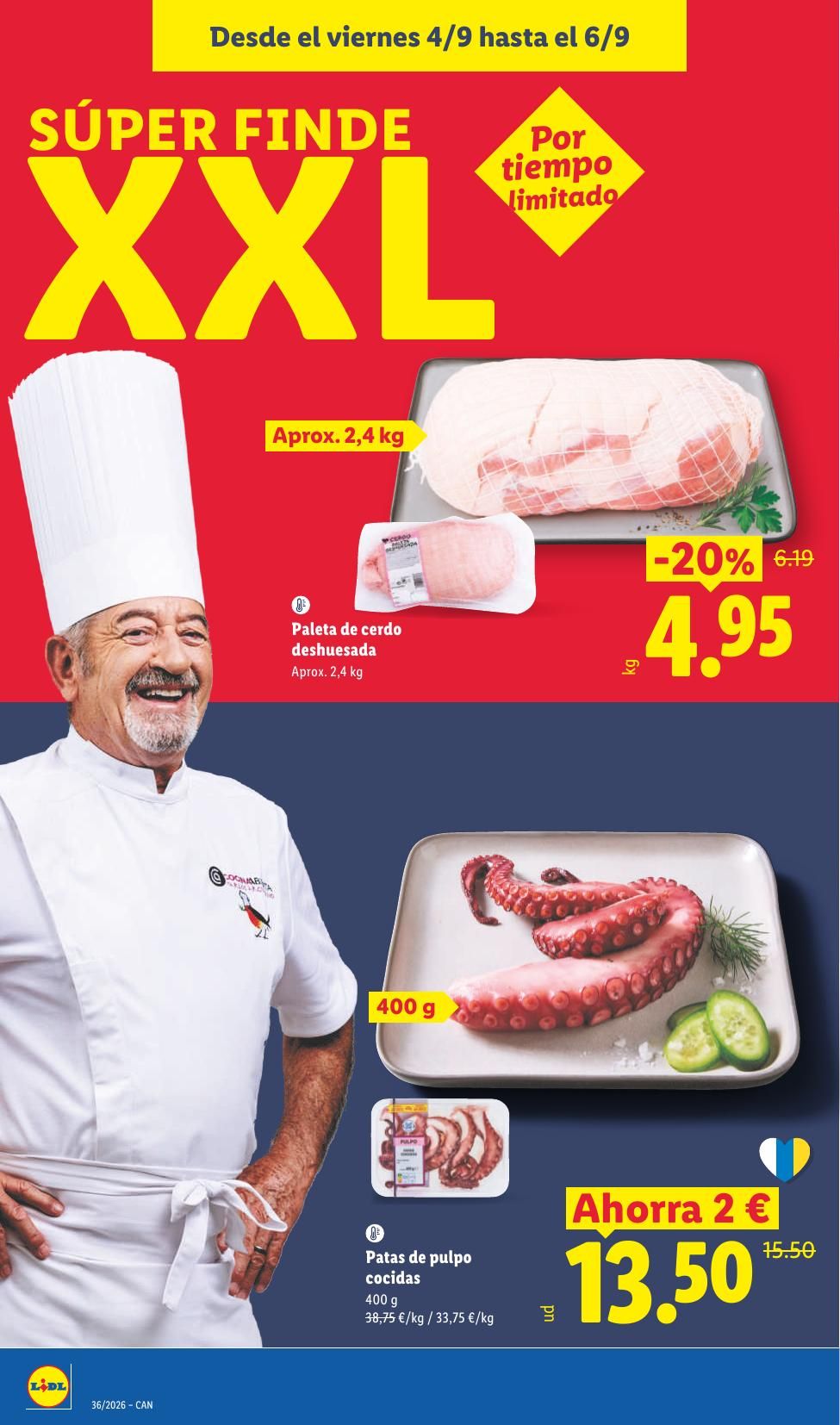Folleto Lidl Alimentación · 31 de agosto de 2026 – 6 de septiembre de 2026 — Página 34