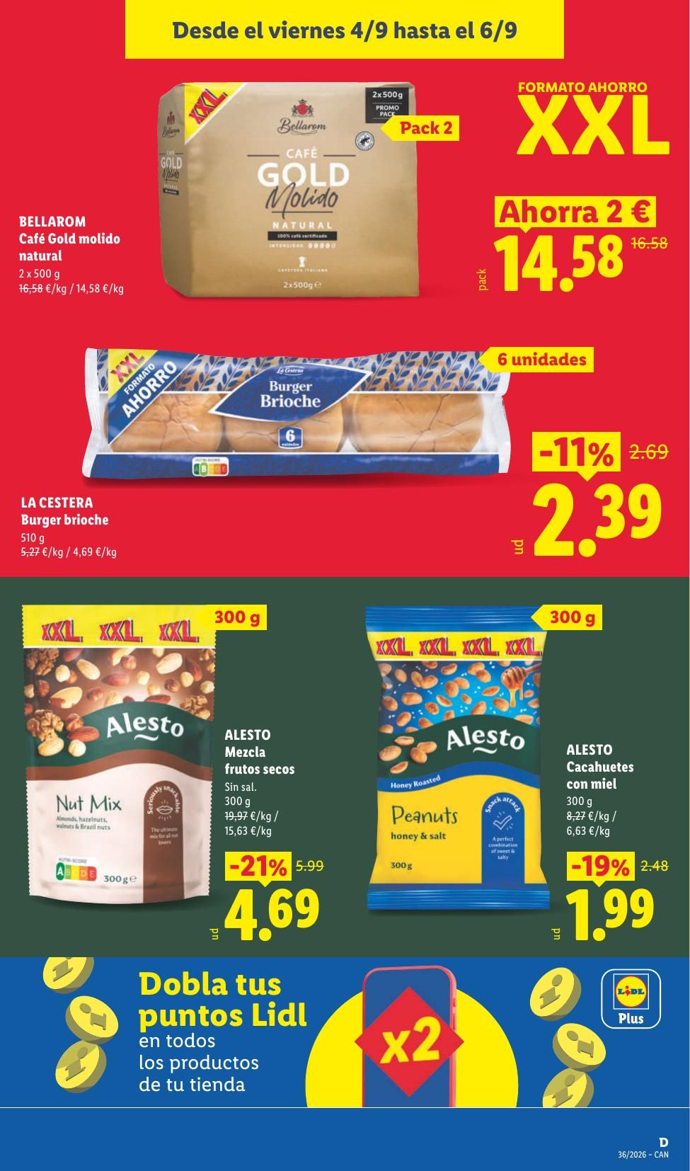 Folleto Lidl Alimentación · 31 de agosto de 2026 – 6 de septiembre de 2026 — Página 39