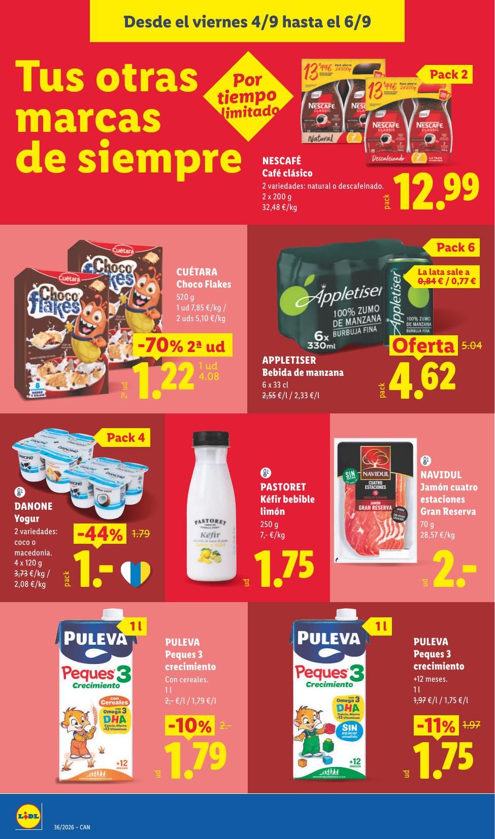 Folleto Lidl Alimentación · 31 de agosto de 2026 – 6 de septiembre de 2026 — Página 40
